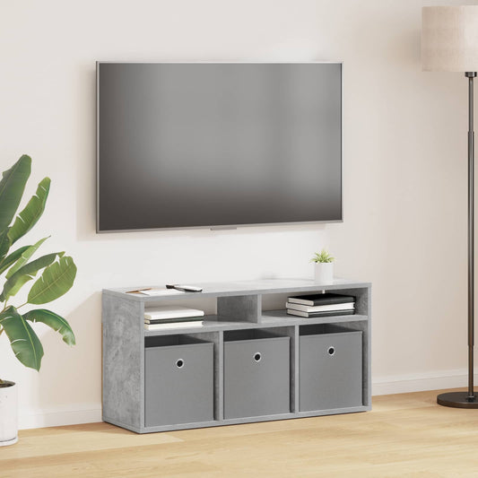 Laagkast met lade Beton Grijs 87 x 27,5 x 43 cm is nu te koop bij PeponiXL, paradijselijk wonen!