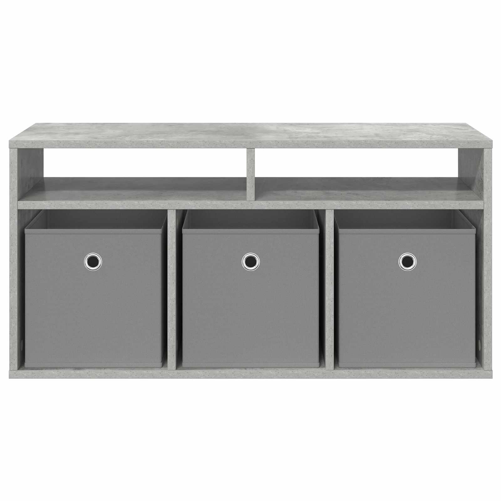 Laagkast met lade Beton Grijs 87 x 27,5 x 43 cm is nu te koop bij PeponiXL, paradijselijk wonen!