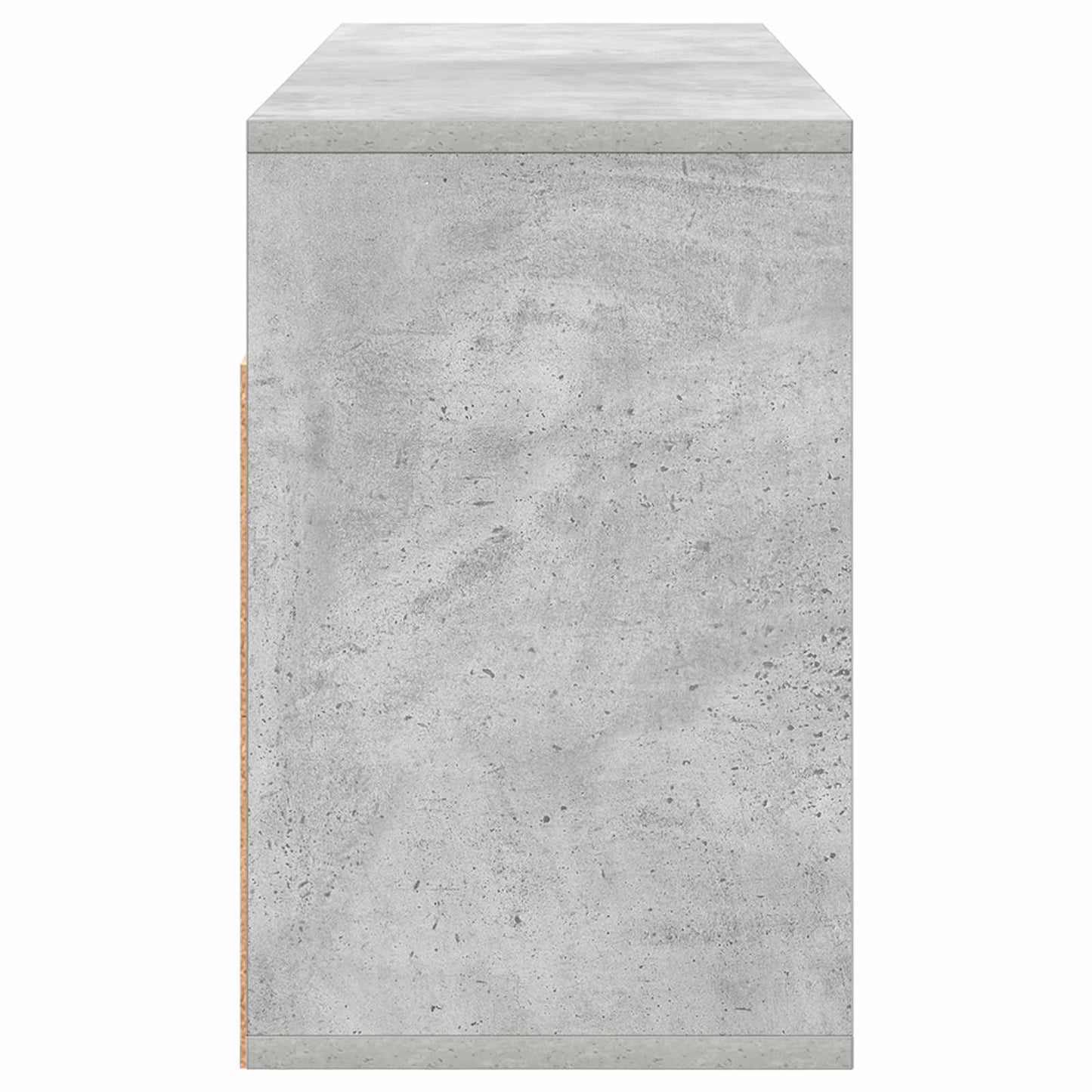 Laagkast met lade Beton Grijs 87 x 27,5 x 43 cm is nu te koop bij PeponiXL, paradijselijk wonen!