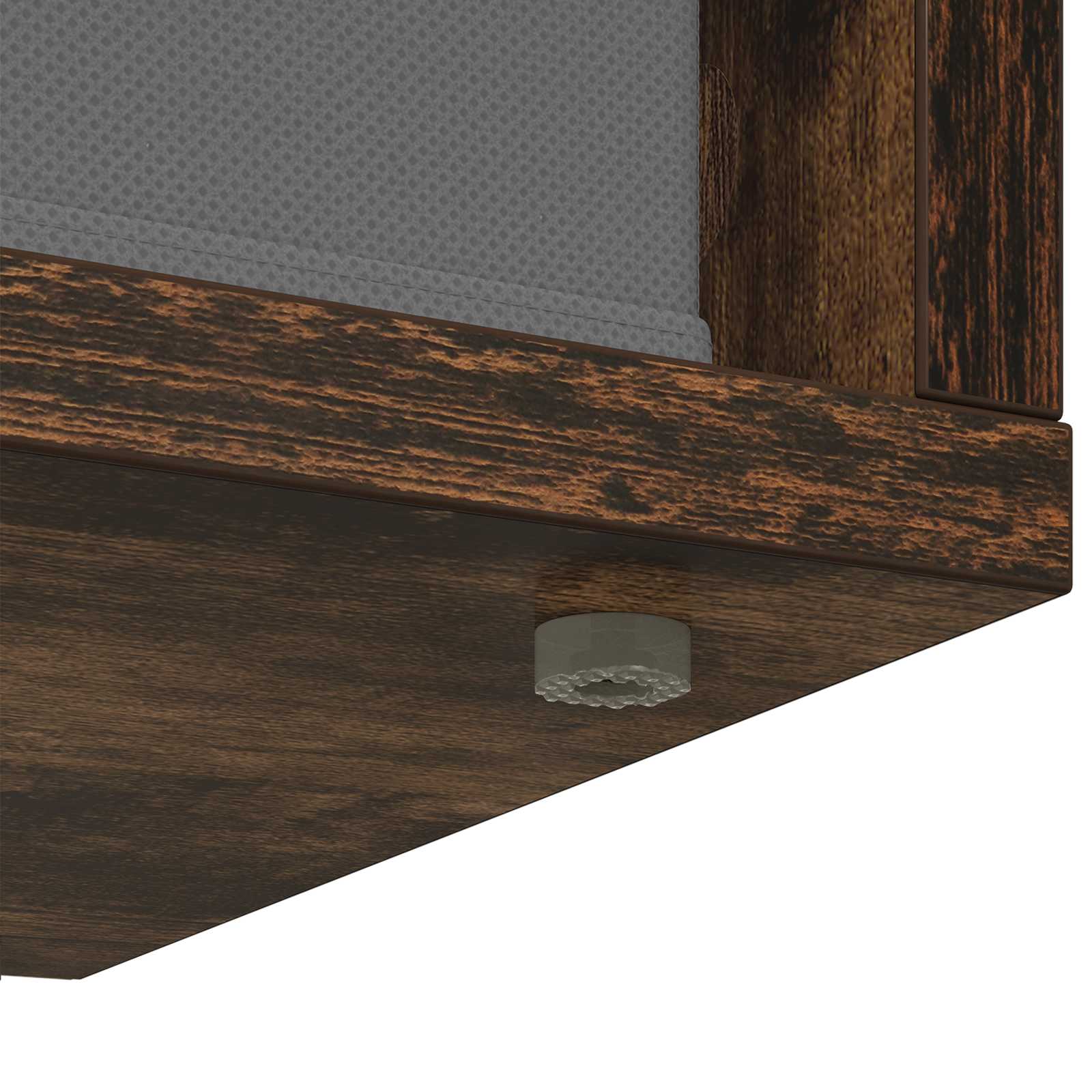 Laagkast met lade Gerookt eiken 87 x 27,5 x 43 cm is nu te koop bij PeponiXL, paradijselijk wonen!