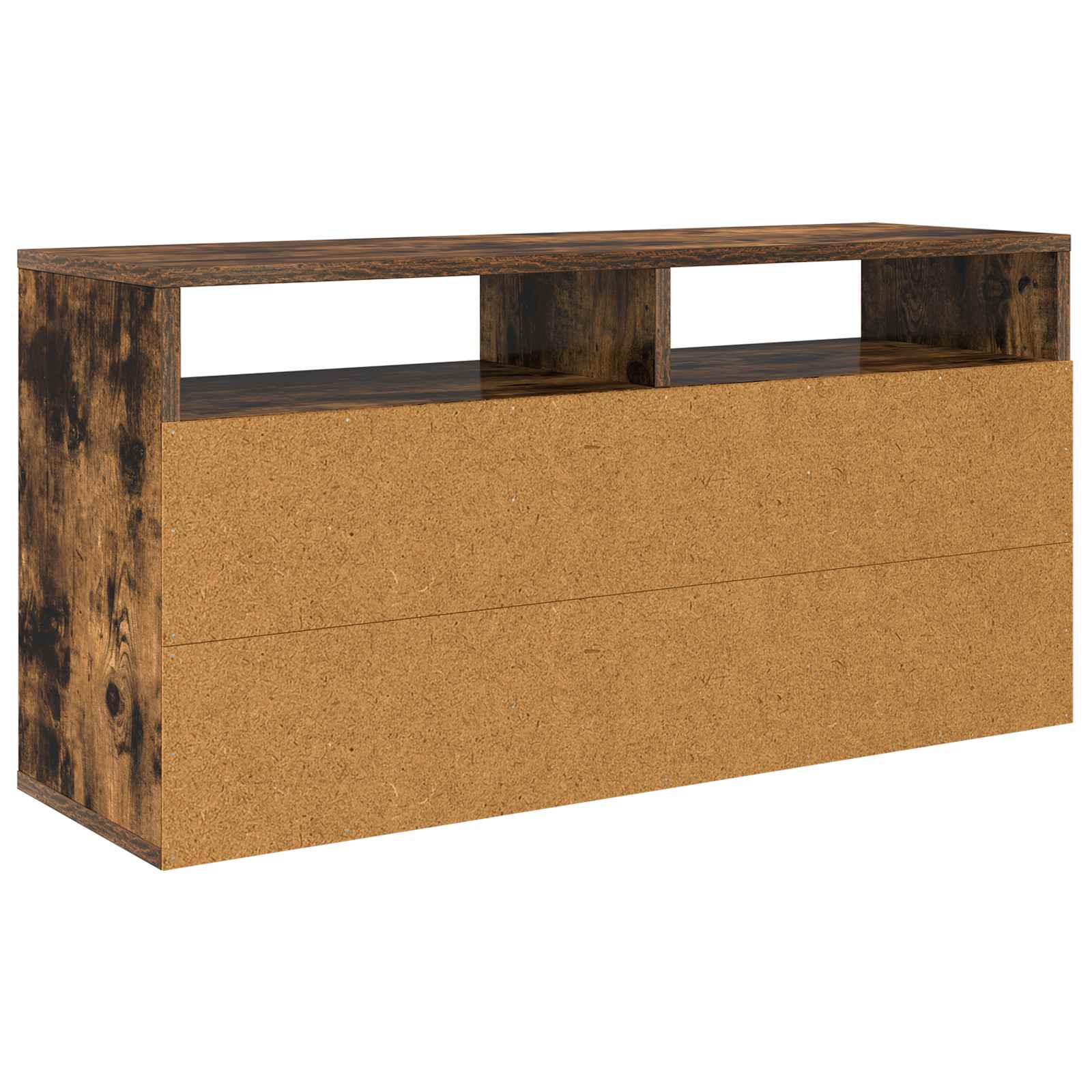 Laagkast met lade Gerookt eiken 87 x 27,5 x 43 cm is nu te koop bij PeponiXL, paradijselijk wonen!