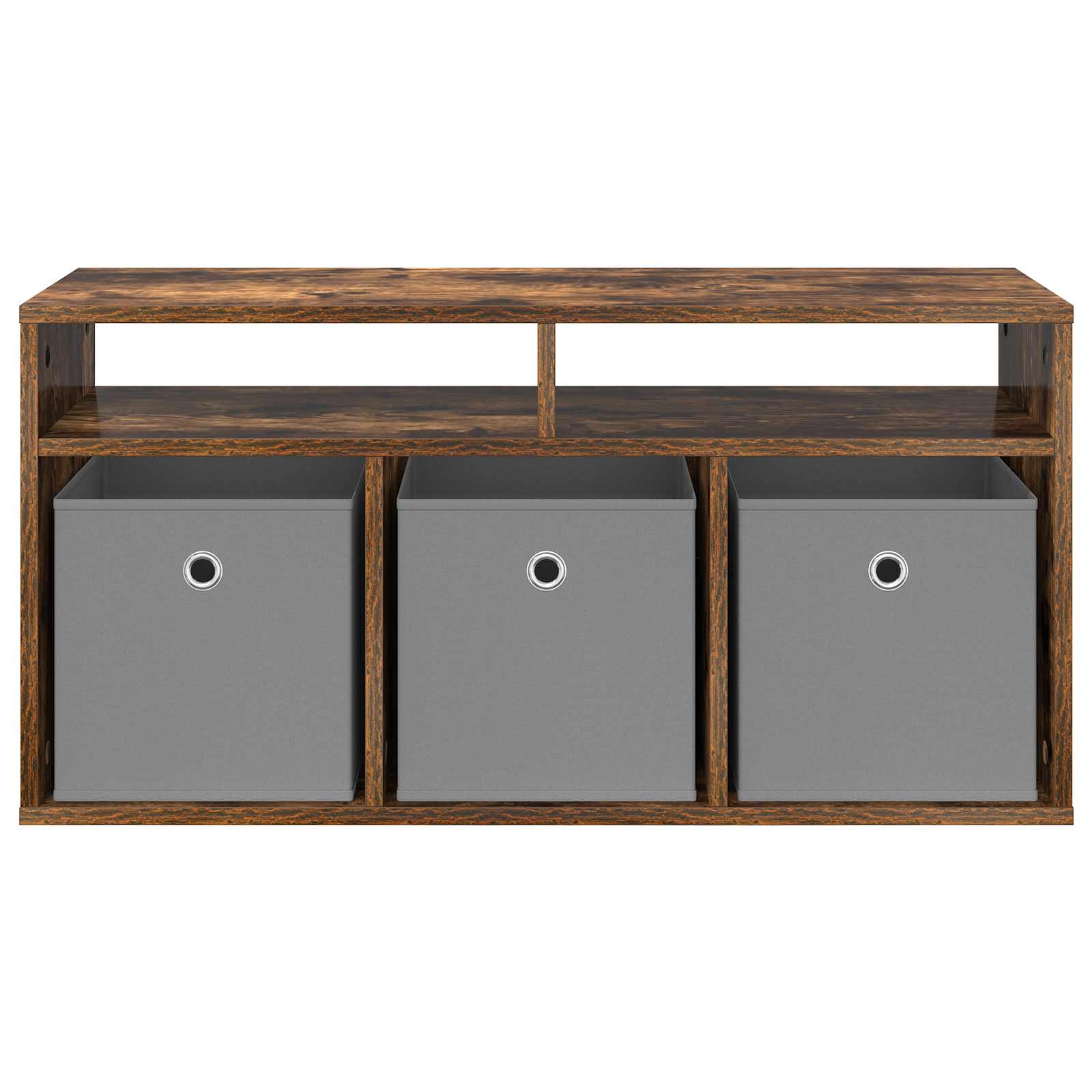 Laagkast met lade Gerookt eiken 87 x 27,5 x 43 cm is nu te koop bij PeponiXL, paradijselijk wonen!