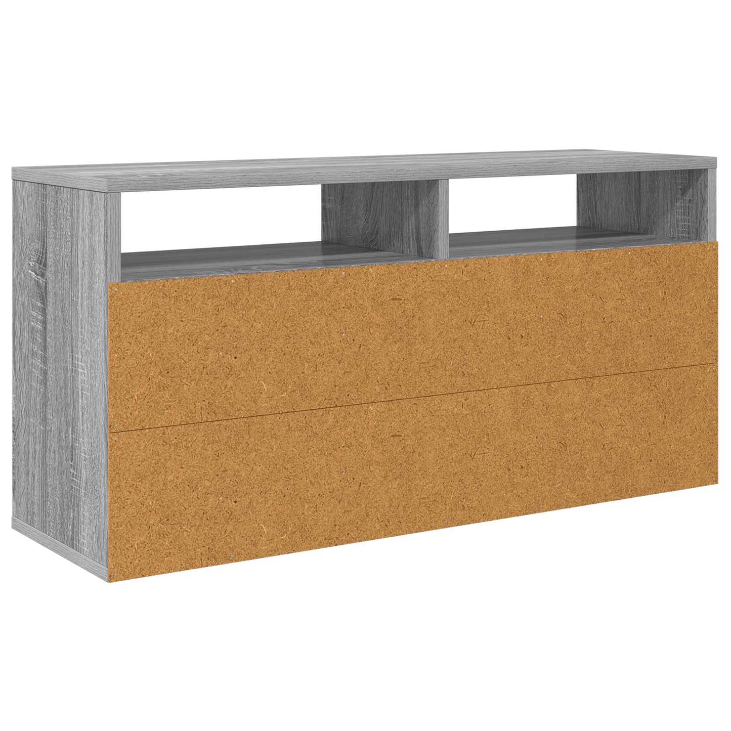 Laagkast met lade Grijs Sonoma 87 x 27,5 x 43 cm is nu te koop bij PeponiXL, paradijselijk wonen!
