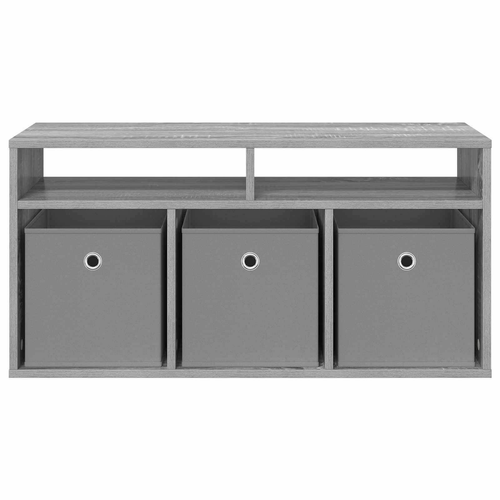 Laagkast met lade Grijs Sonoma 87 x 27,5 x 43 cm is nu te koop bij PeponiXL, paradijselijk wonen!