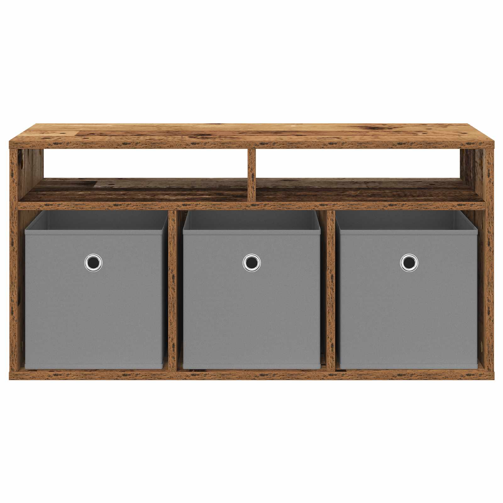 Laagkast met lade Oudhout 87 x 27,5 x 43 cm is nu te koop bij PeponiXL, paradijselijk wonen!