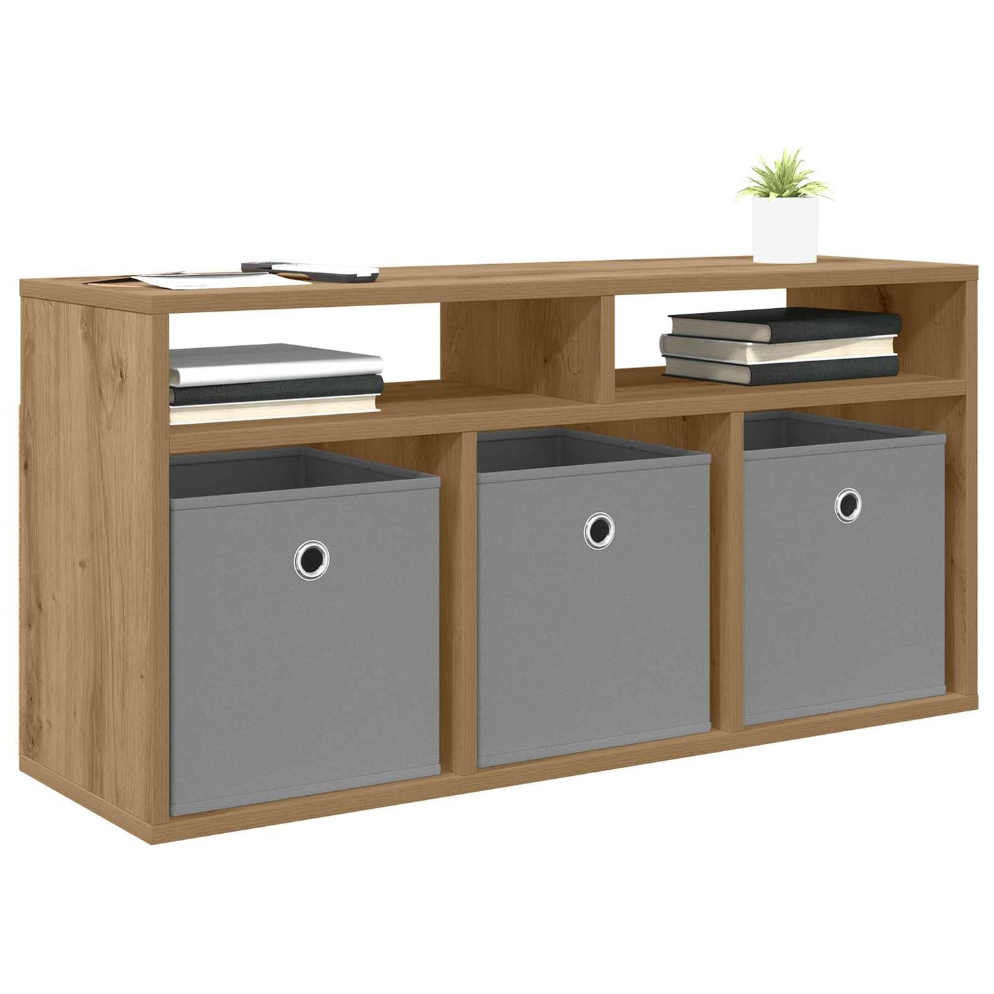 Laagkast met lade Artisan Eiken 87 x 27,5 x 43 cm is nu te koop bij PeponiXL, paradijselijk wonen!