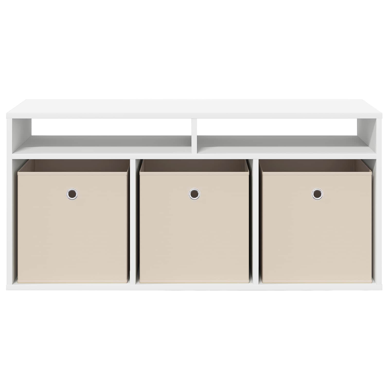 Laagkast met lade Wit 102 x 32 x 48,5 cm is nu te koop bij PeponiXL, paradijselijk wonen!