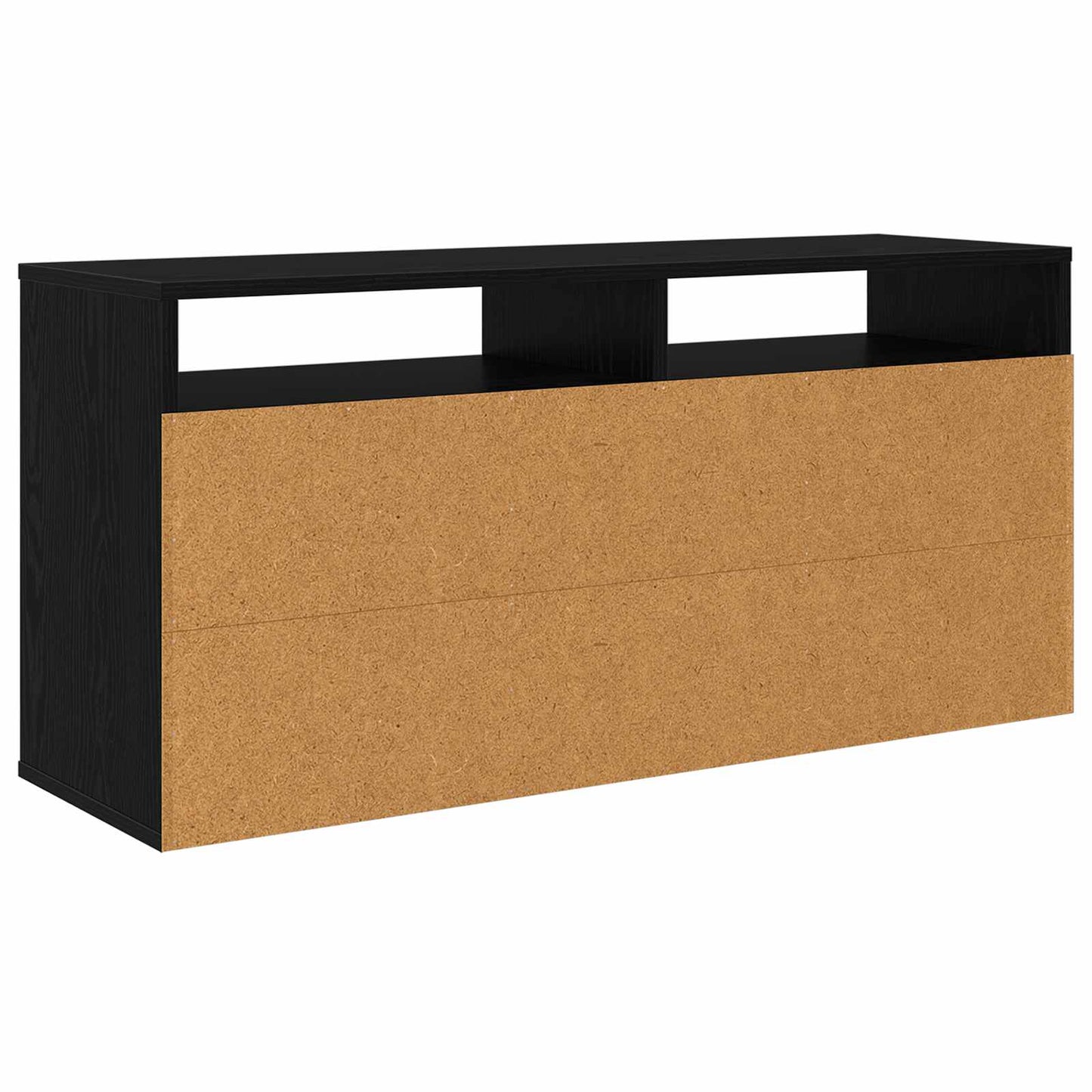 Laagkast met lade Zwart Eiken 102 x 32 x 48,5 cm is nu te koop bij PeponiXL, paradijselijk wonen!