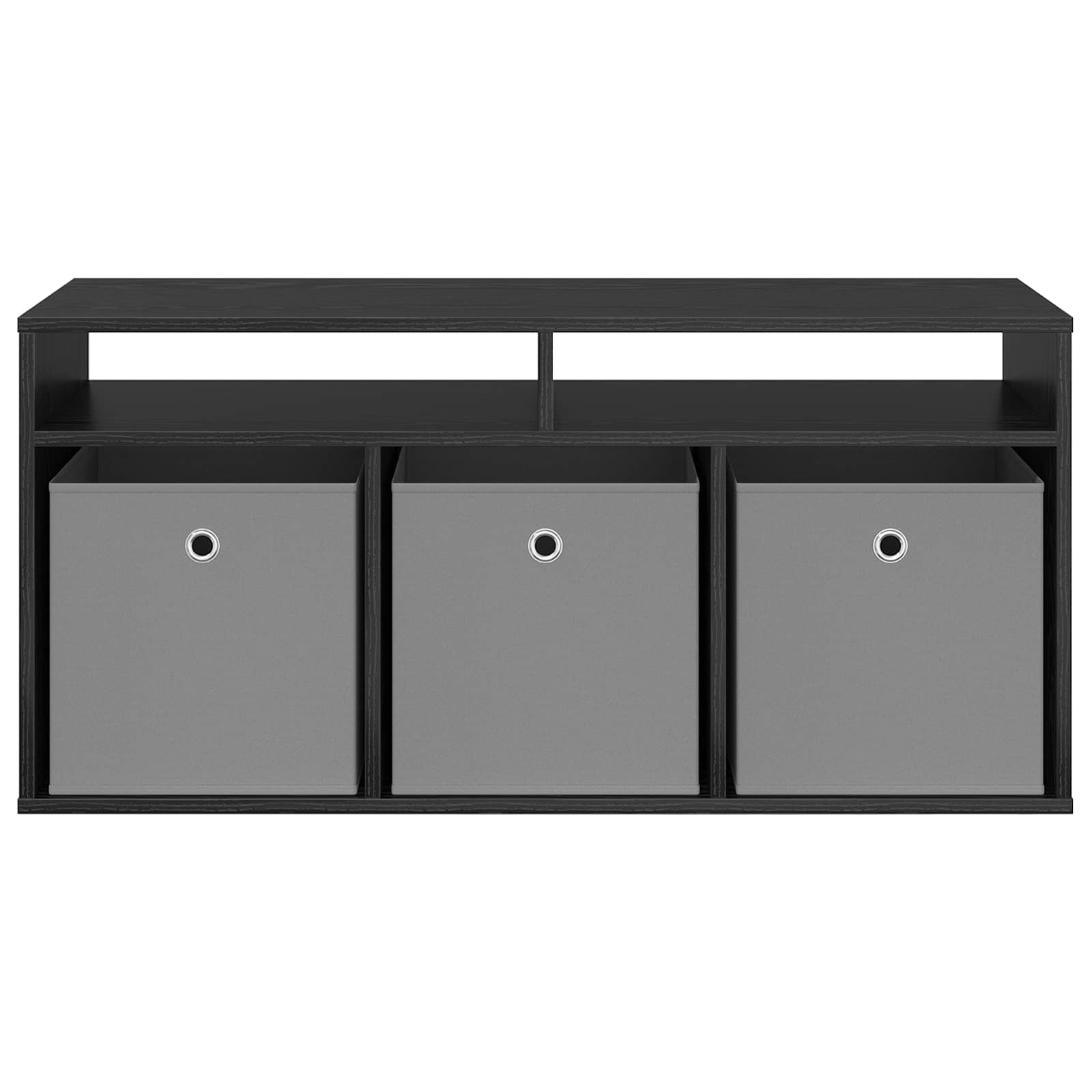Laagkast met lade Zwart Eiken 102 x 32 x 48,5 cm is nu te koop bij PeponiXL, paradijselijk wonen!