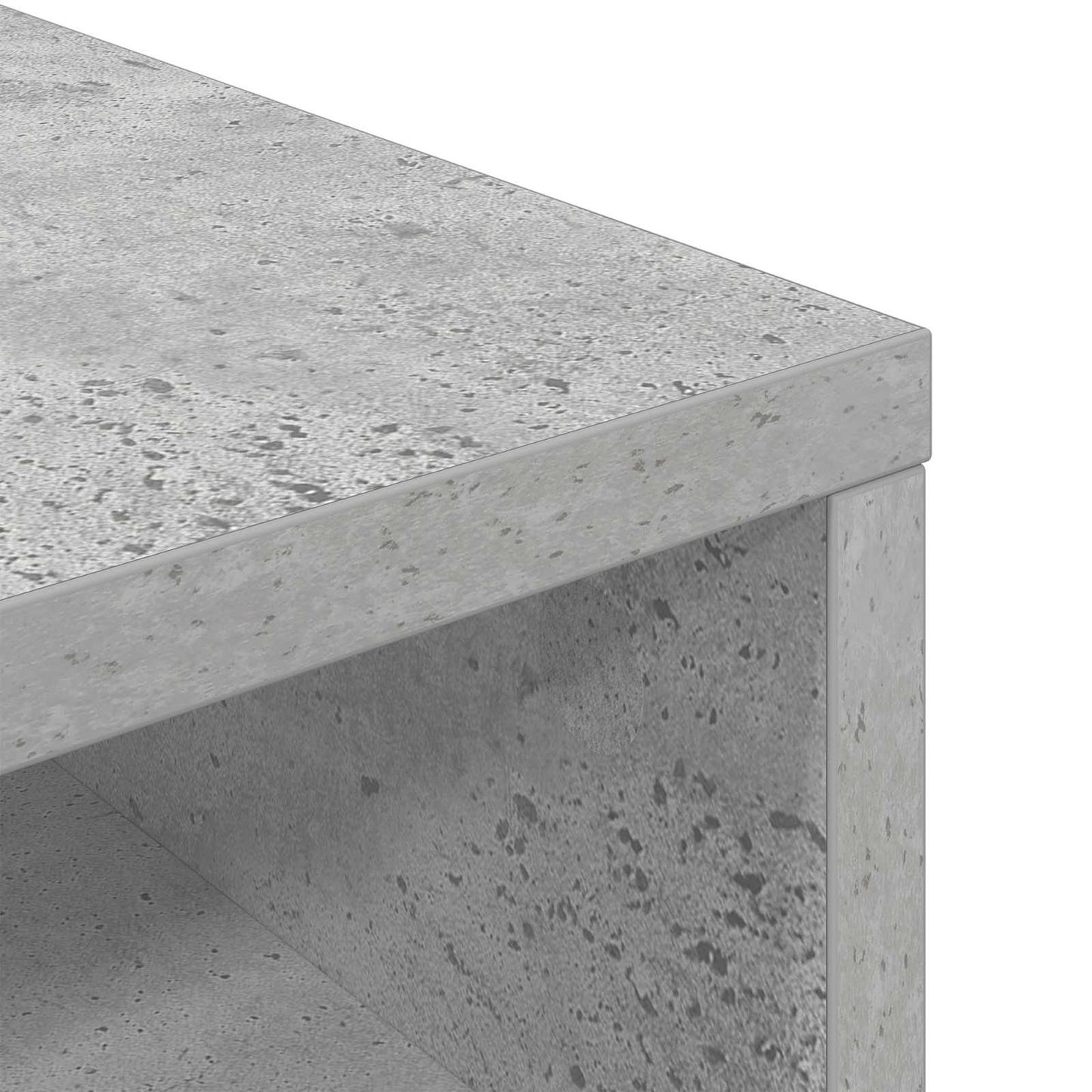 Laagkast met lade Beton Grijs 102 x 32 x 48,5 cm is nu te koop bij PeponiXL, paradijselijk wonen!