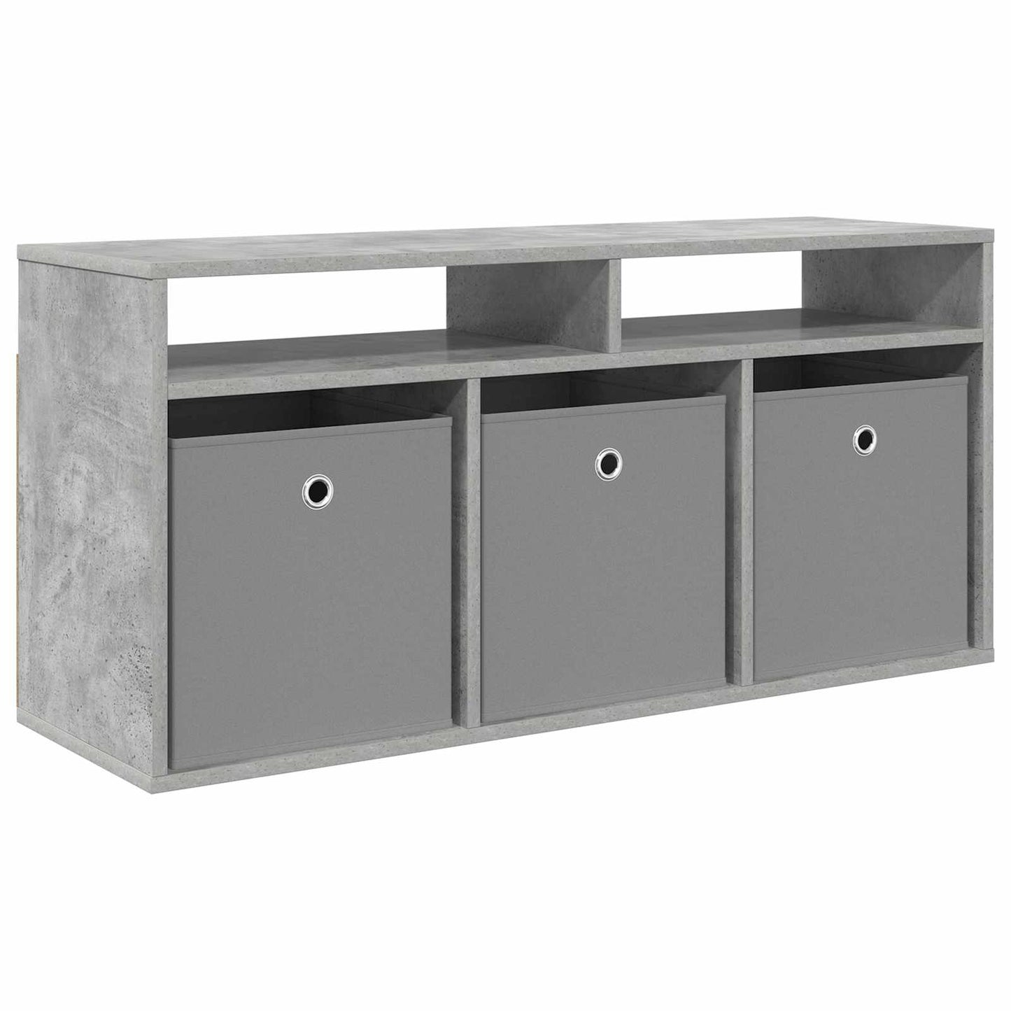 Laagkast met lade Beton Grijs 102 x 32 x 48,5 cm is nu te koop bij PeponiXL, paradijselijk wonen!
