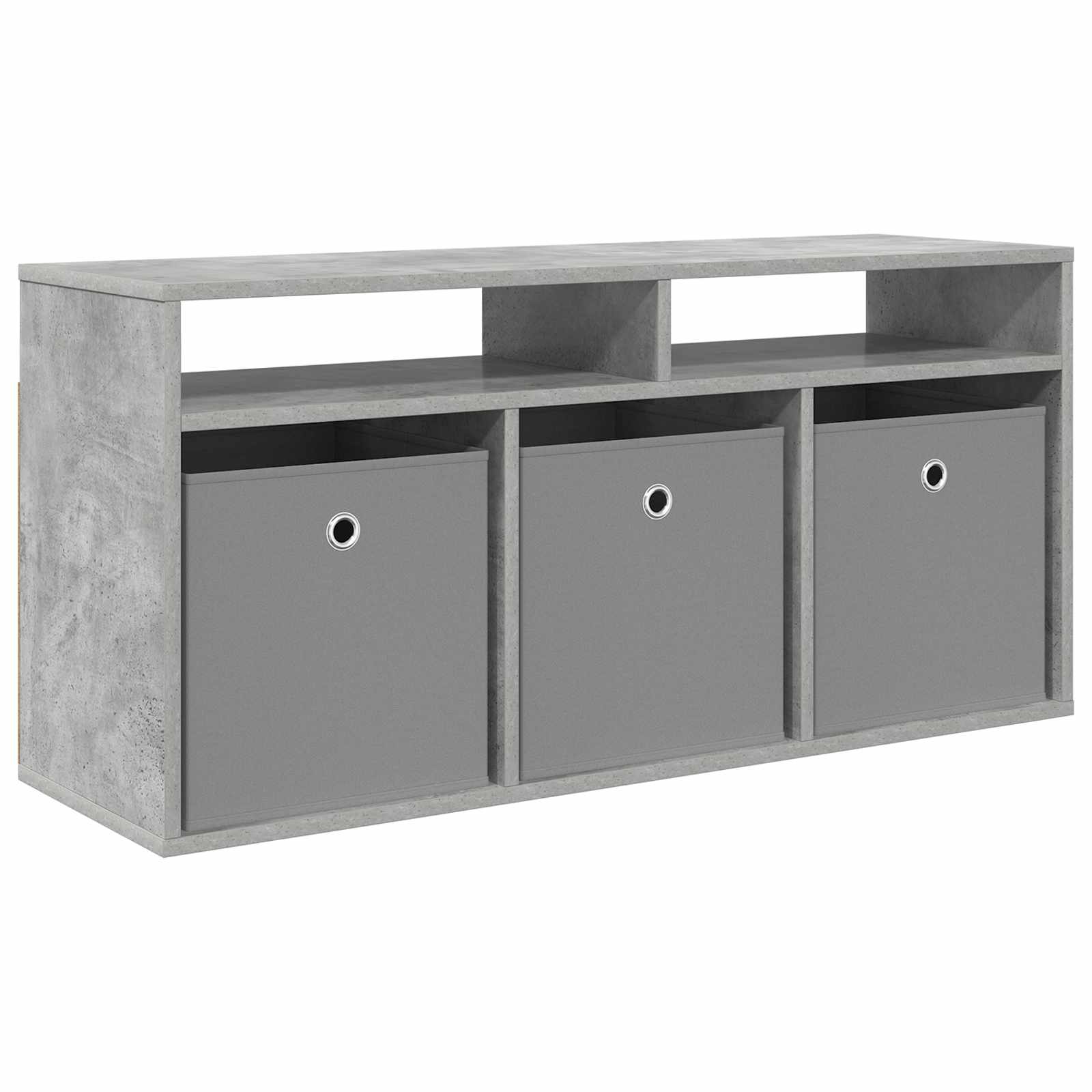 Laagkast met lade Beton Grijs 102 x 32 x 48,5 cm is nu te koop bij PeponiXL, paradijselijk wonen!