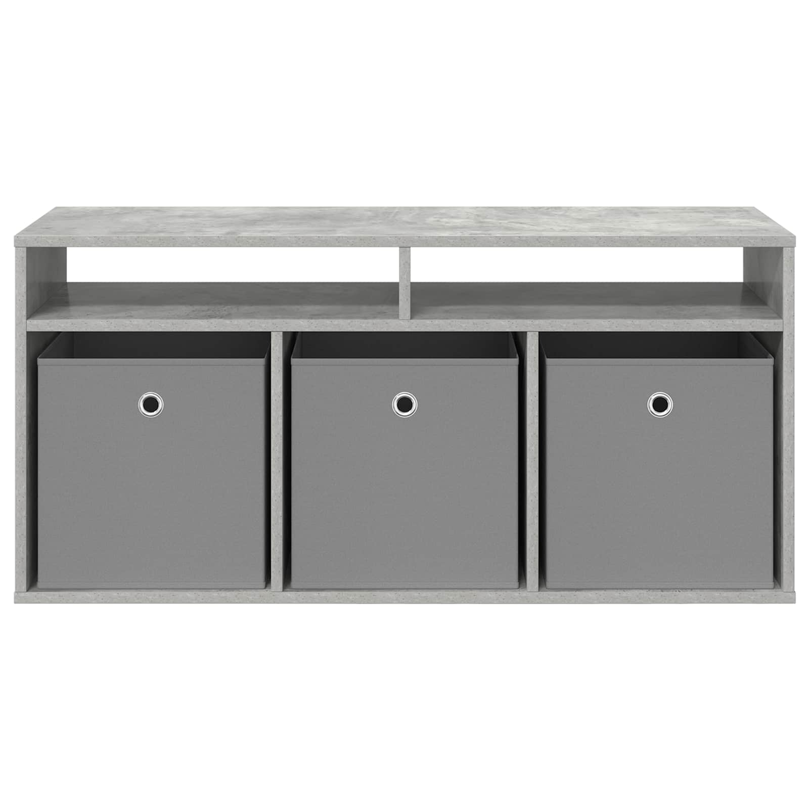 Laagkast met lade Beton Grijs 102 x 32 x 48,5 cm is nu te koop bij PeponiXL, paradijselijk wonen!