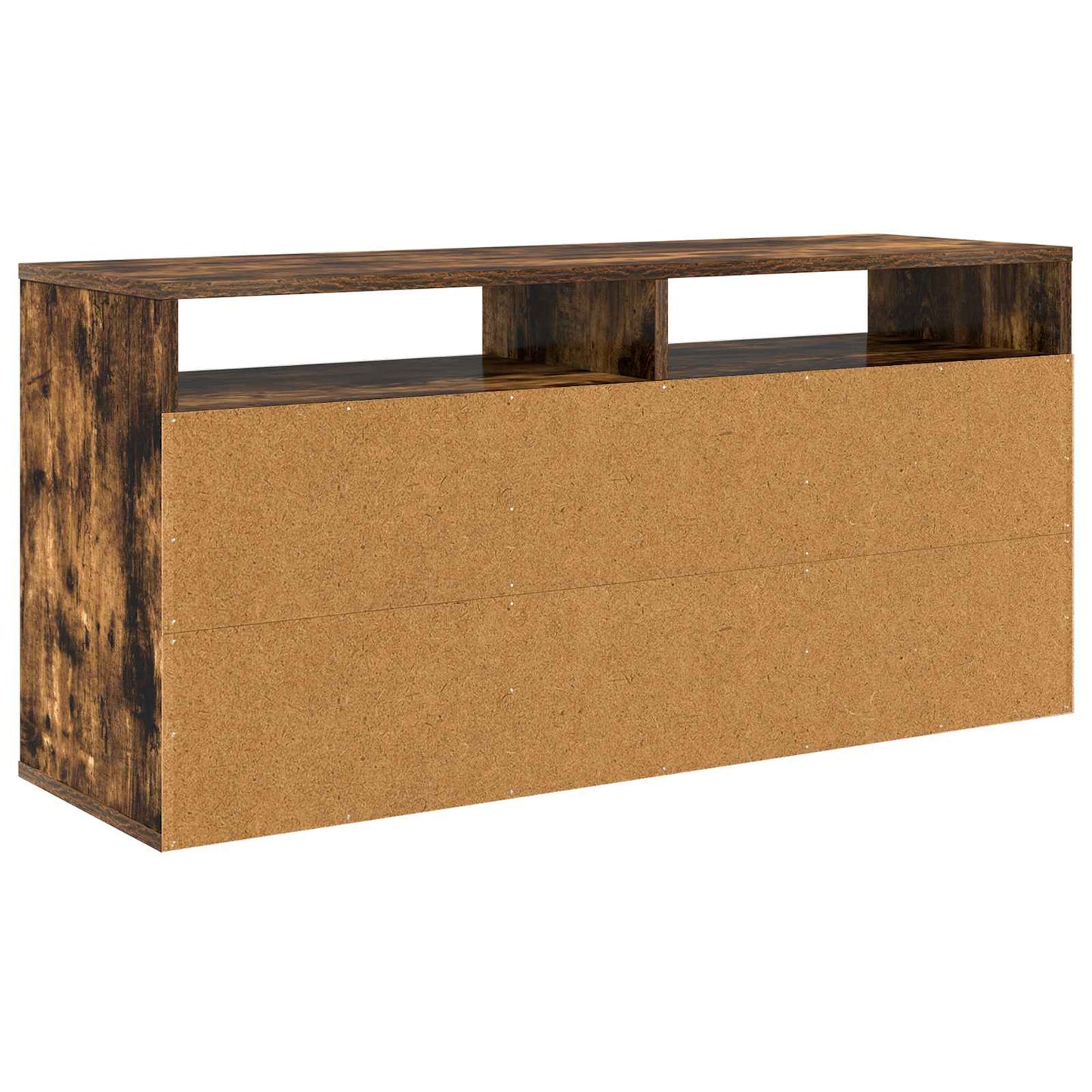 Laagkast met lade Gerookt eiken 102 x 32 x 48,5 cm is nu te koop bij PeponiXL, paradijselijk wonen!
