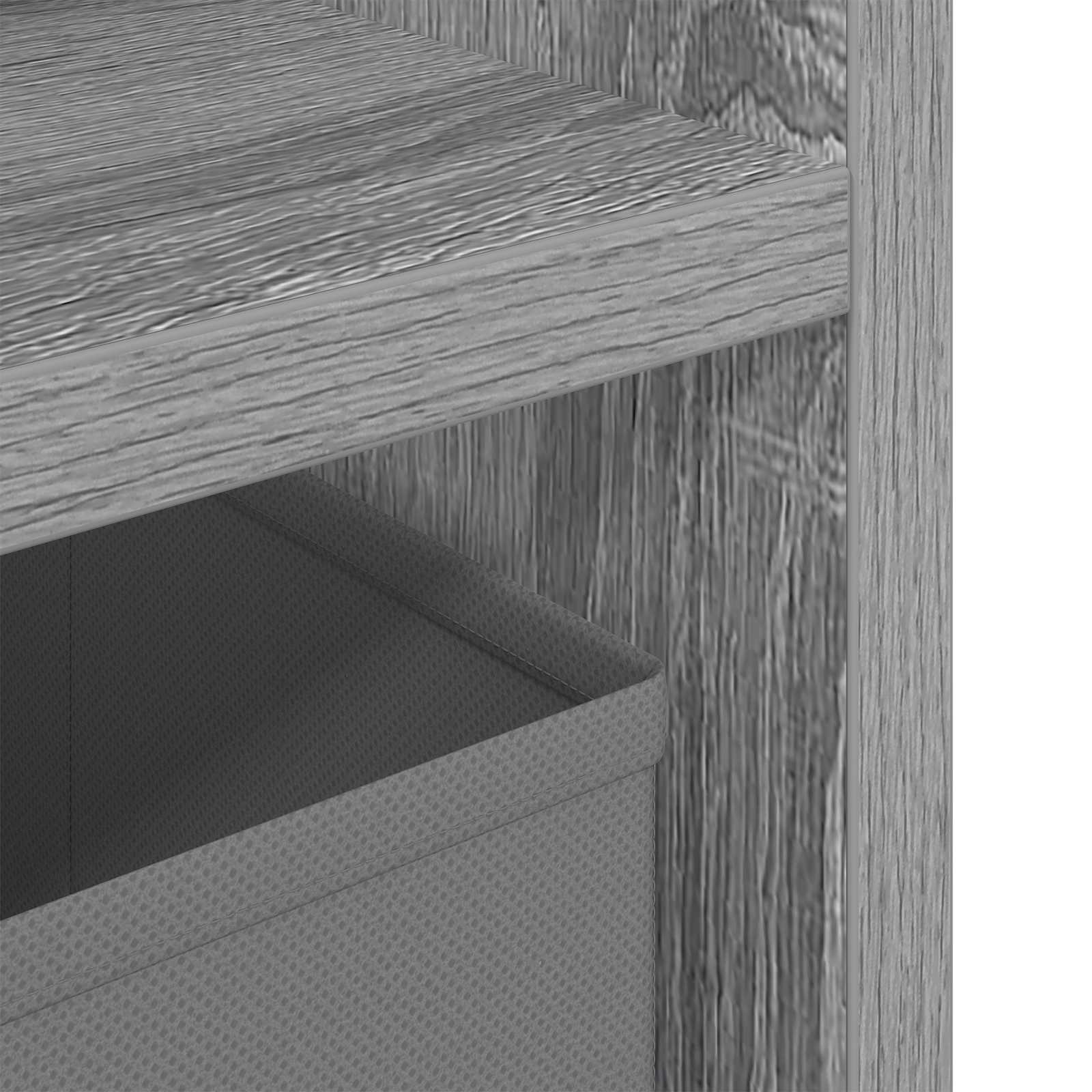 Laagkast met lade Grijs Sonoma 102 x 32 x 48,5 cm is nu te koop bij PeponiXL, paradijselijk wonen!