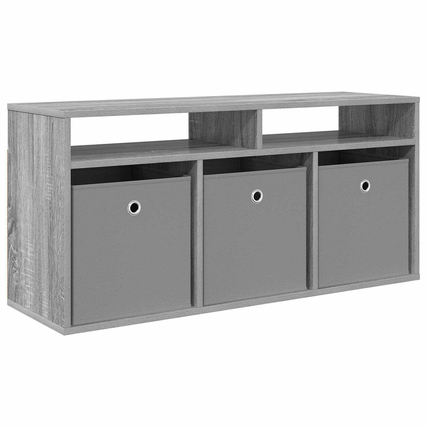 Laagkast met lade Grijs Sonoma 102 x 32 x 48,5 cm is nu te koop bij PeponiXL, paradijselijk wonen!