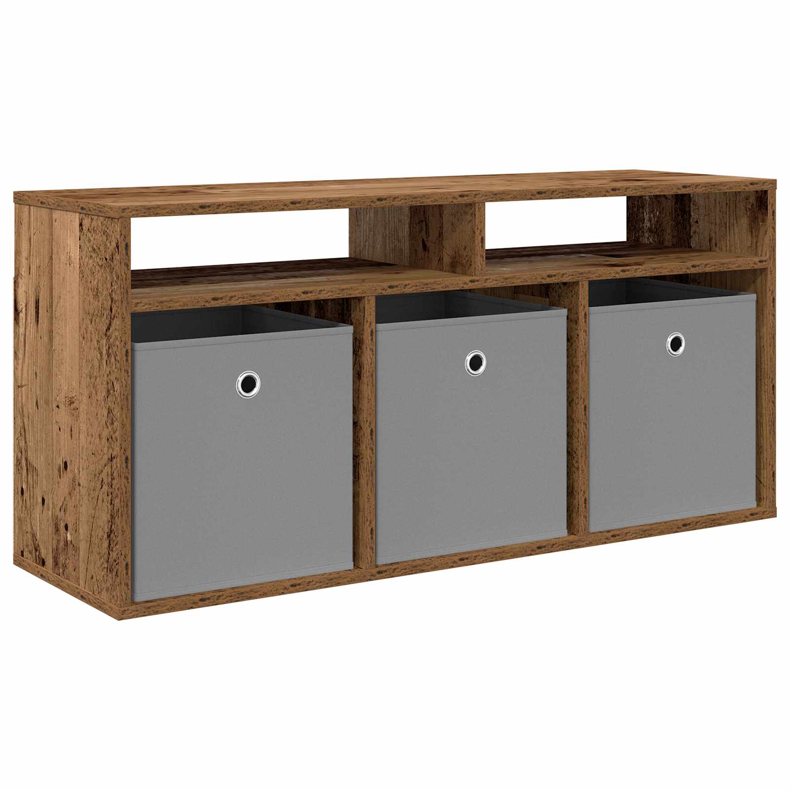 Laagkast met lade Oudhout 102 x 32 x 48,5 cm is nu te koop bij PeponiXL, paradijselijk wonen!