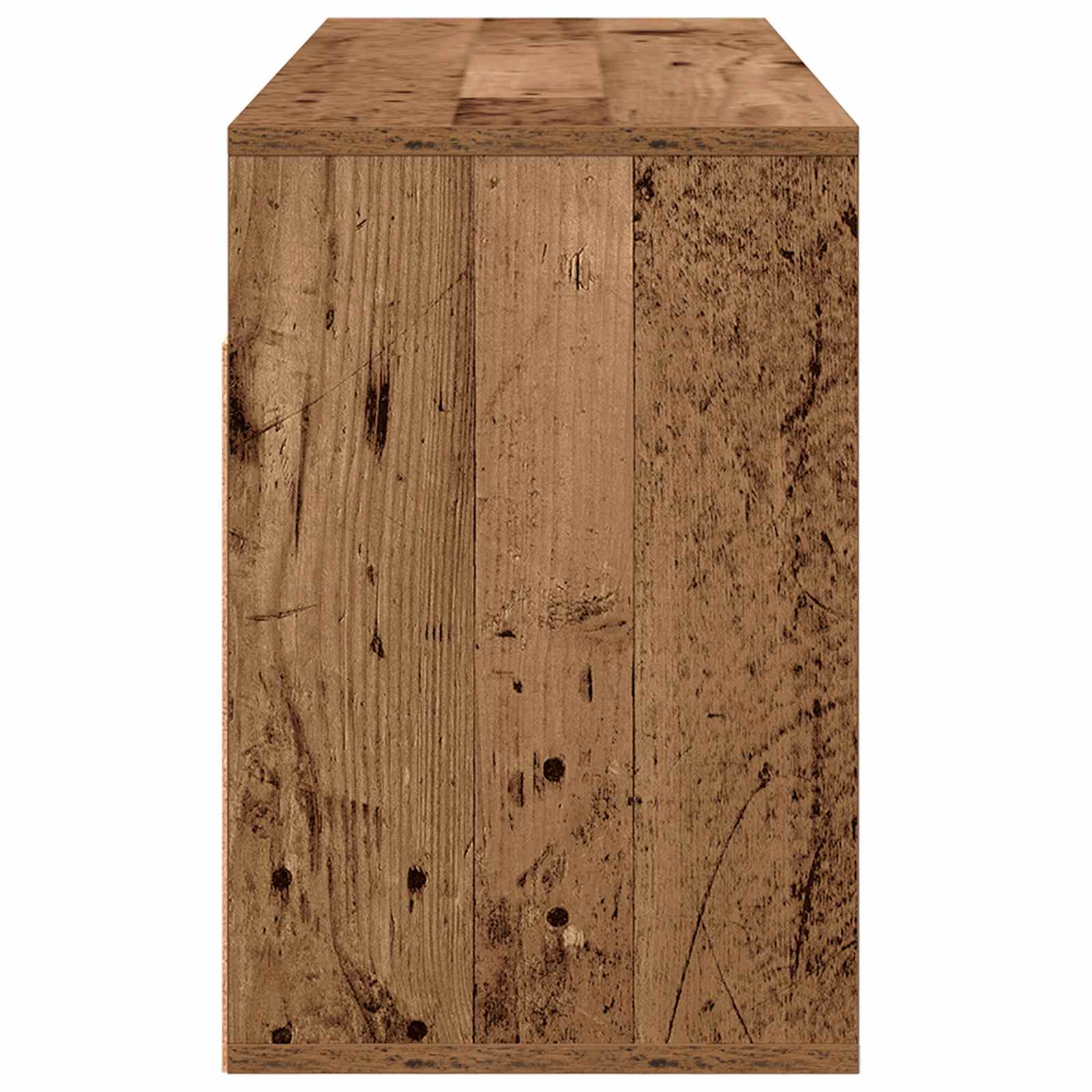 Laagkast met lade Oudhout 102 x 32 x 48,5 cm is nu te koop bij PeponiXL, paradijselijk wonen!