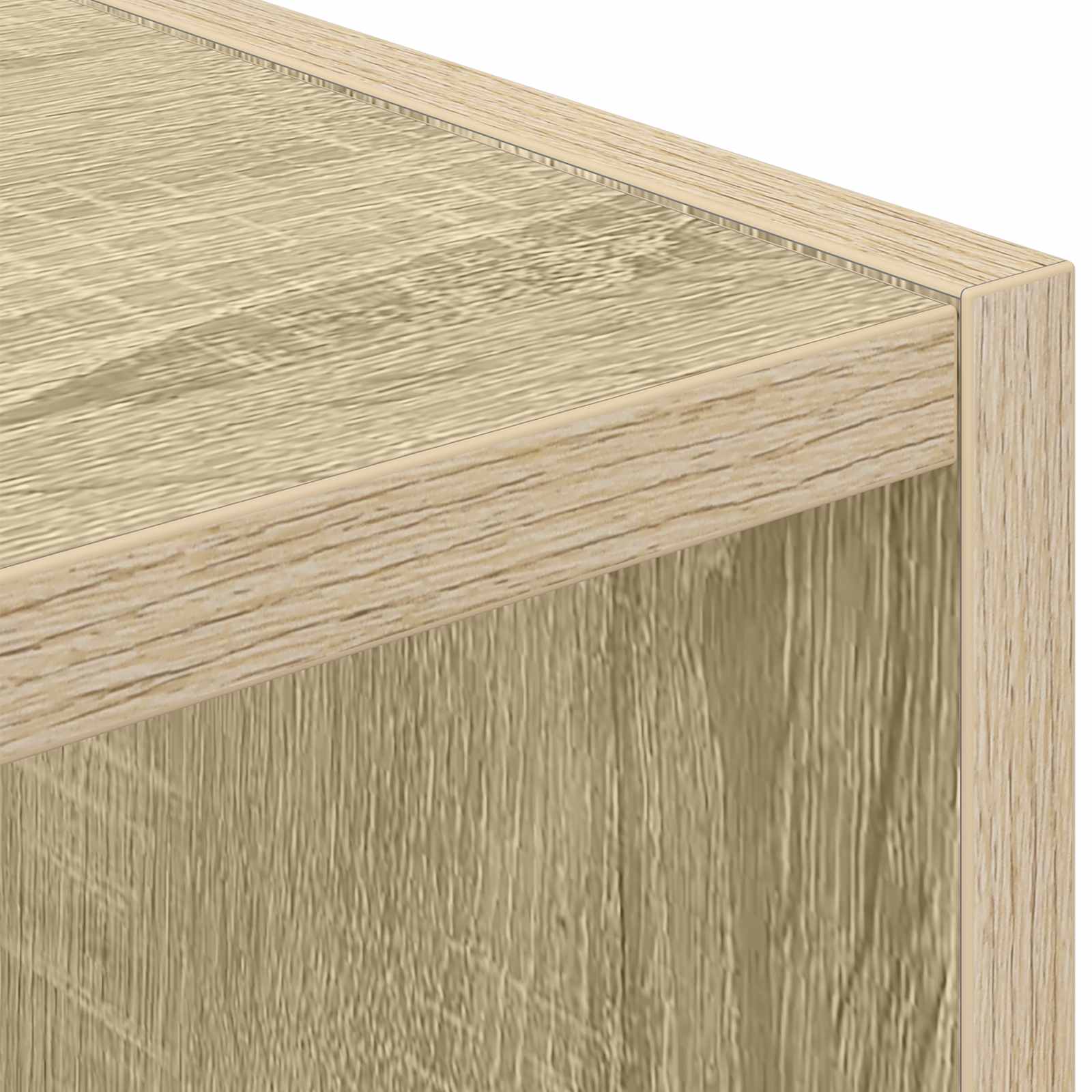 Nachtkastje Sonoma Eiken 25,5 x 22 x 49,5 cm Bewerkt hout is nu te koop bij PeponiXL, paradijselijk wonen!