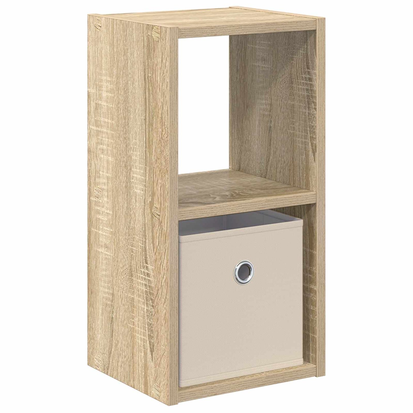 Nachtkastje Sonoma Eiken 25,5 x 22 x 49,5 cm Bewerkt hout is nu te koop bij PeponiXL, paradijselijk wonen!