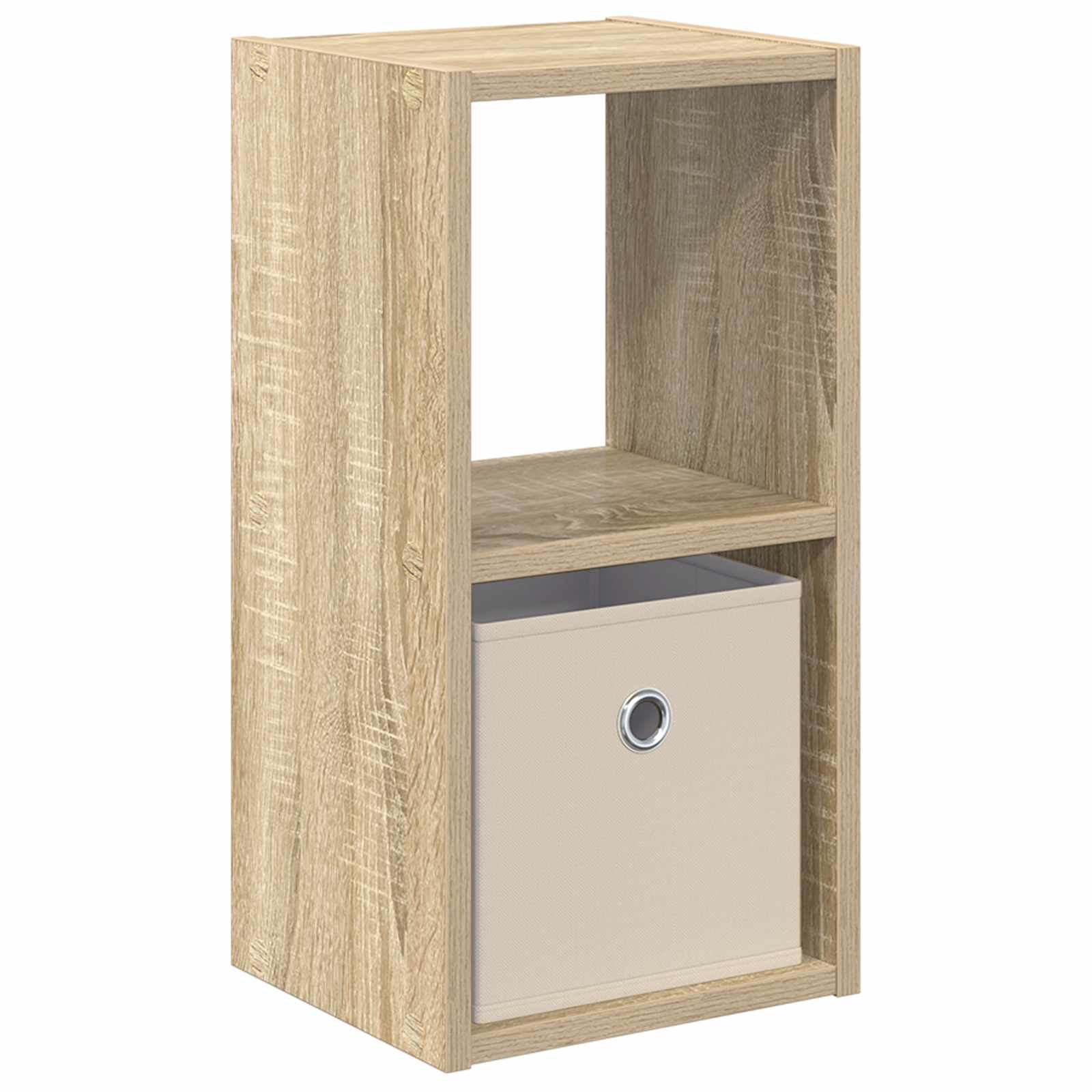 Nachtkastje Sonoma Eiken 25,5 x 22 x 49,5 cm Bewerkt hout is nu te koop bij PeponiXL, paradijselijk wonen!