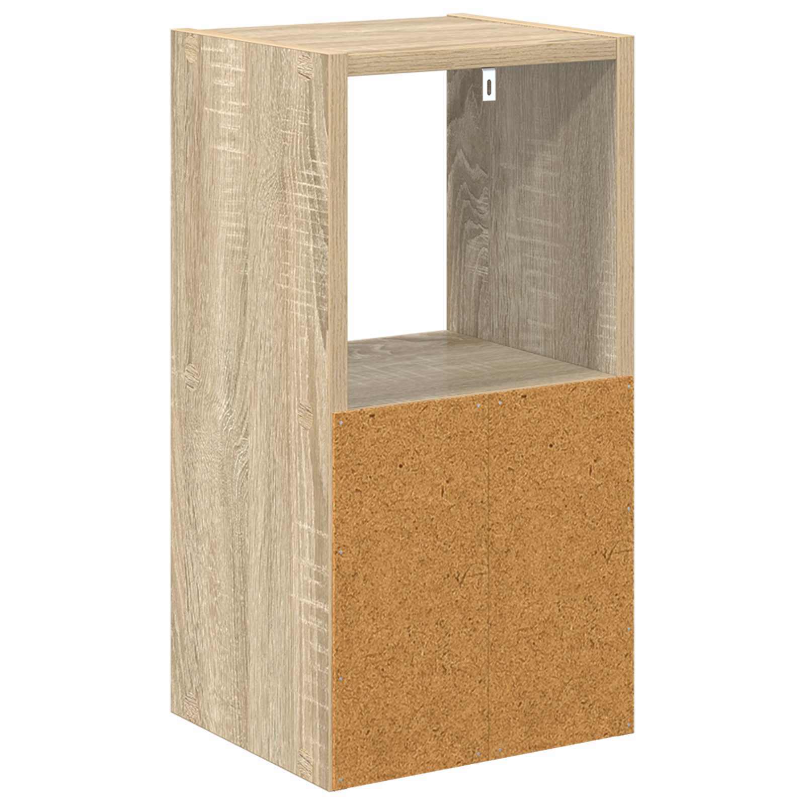 Nachtkastje 2 pcs Sonoma Eiken 25,5 x 22 x 49,5 cm Bewerkt hout is nu te koop bij PeponiXL, paradijselijk wonen!