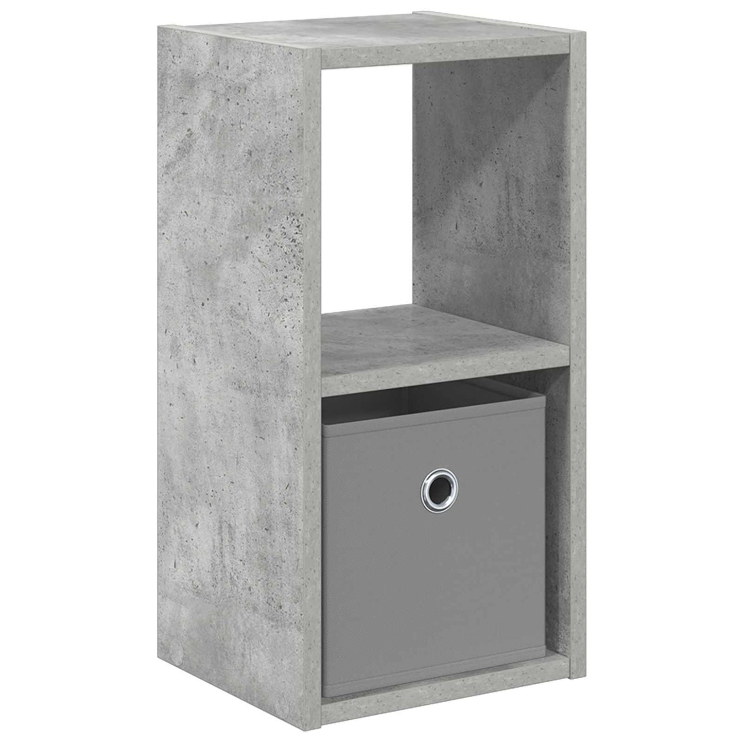 Nachtkastje Beton Grijs 25,5 x 22 x 49,5 cm Bewerkt hout is nu te koop bij PeponiXL, paradijselijk wonen!