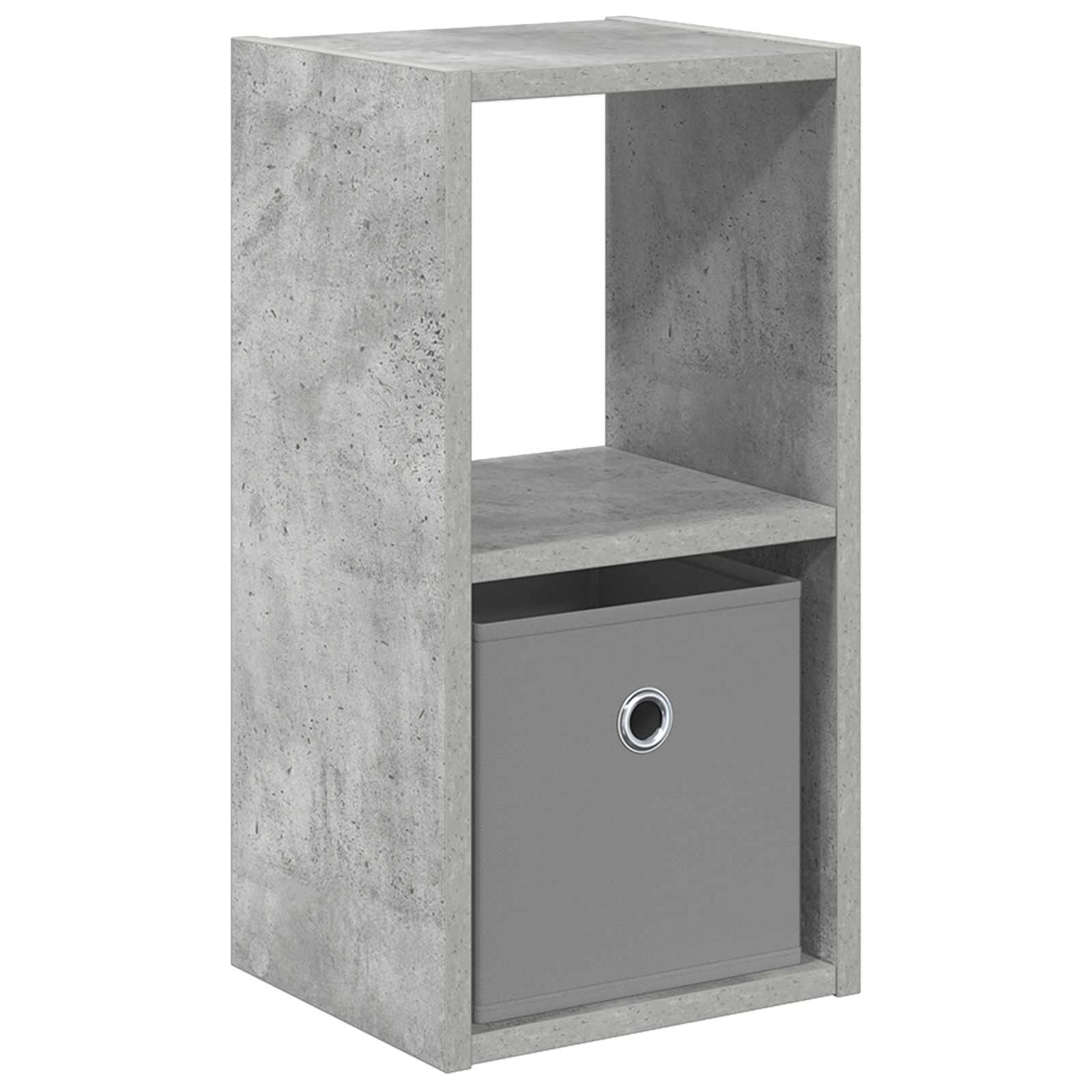 Nachtkastje Beton Grijs 25,5 x 22 x 49,5 cm Bewerkt hout is nu te koop bij PeponiXL, paradijselijk wonen!