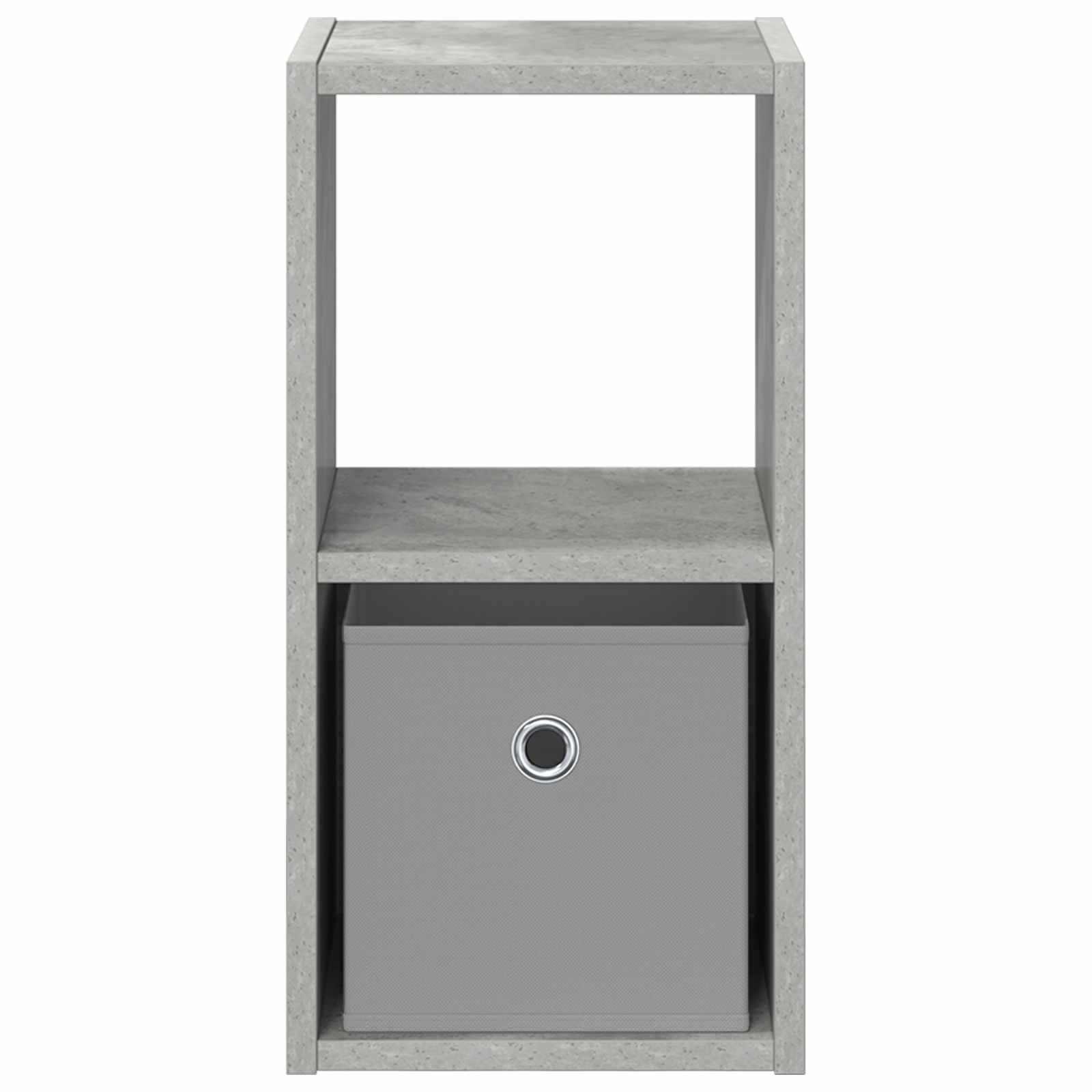 Nachtkastje Beton Grijs 25,5 x 22 x 49,5 cm Bewerkt hout is nu te koop bij PeponiXL, paradijselijk wonen!