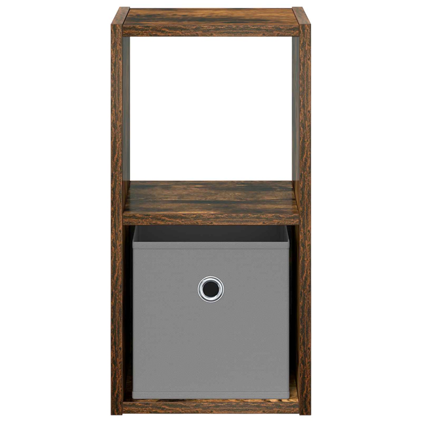 Nachtkastje met lade 2 pcs Gerookt eiken 25,5 x 22 x 49,5 cm is nu te koop bij PeponiXL, paradijselijk wonen!