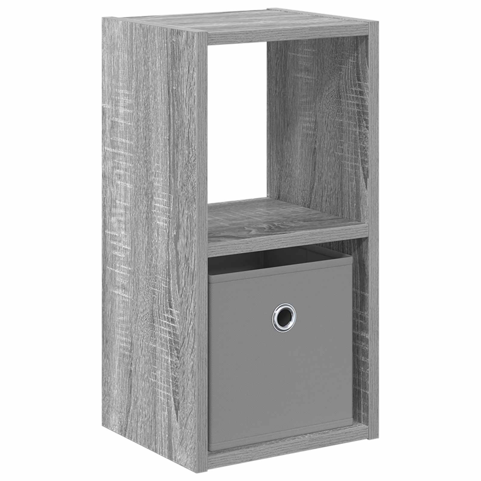 Nachtkastje Grijs Sonoma 25,5 x 22 x 49,5 cm Bewerkt hout is nu te koop bij PeponiXL, paradijselijk wonen!