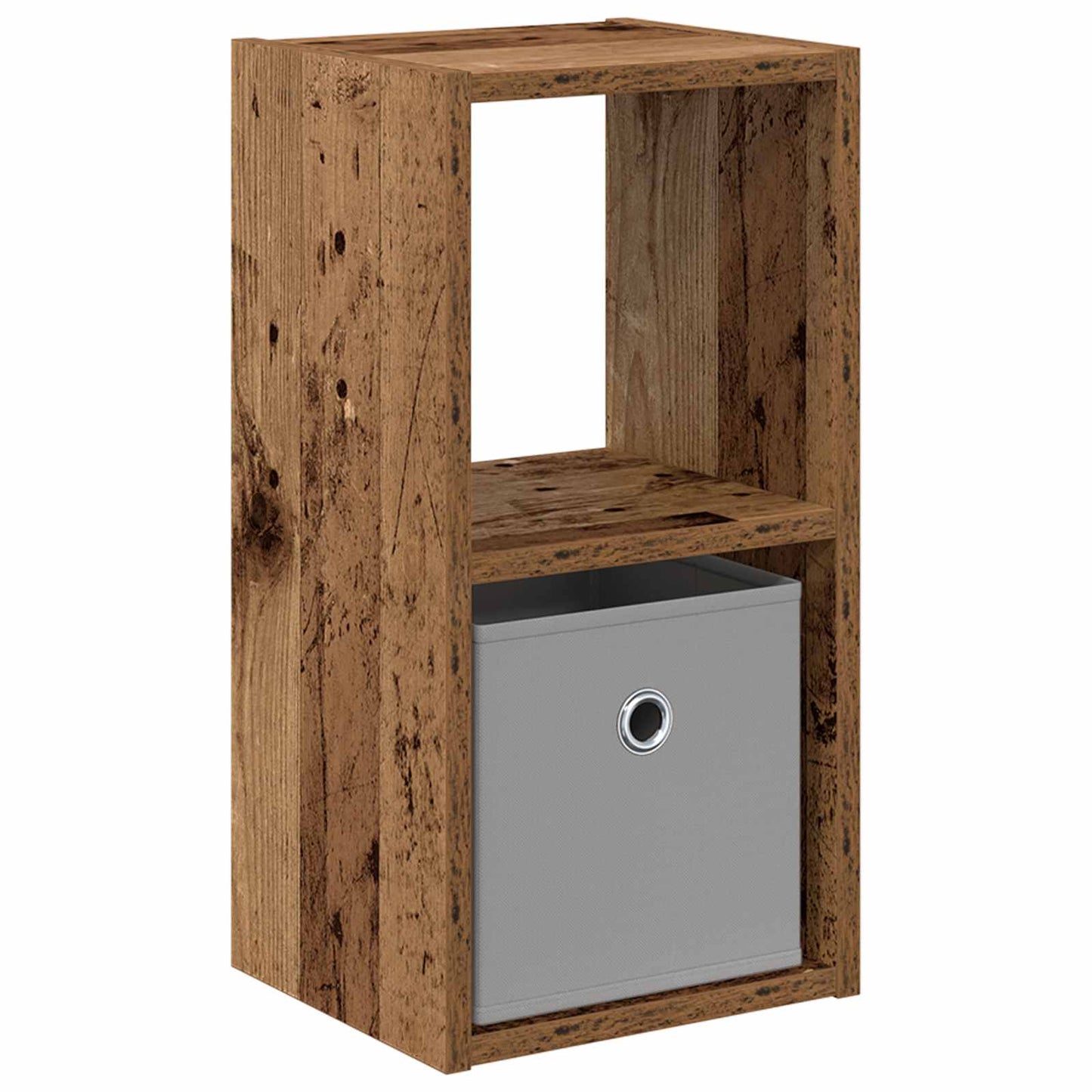 Nachtkastje met lade Oudhout 25,5 x 22 x 49,5 cm Bewerkt hout is nu te koop bij PeponiXL, paradijselijk wonen!