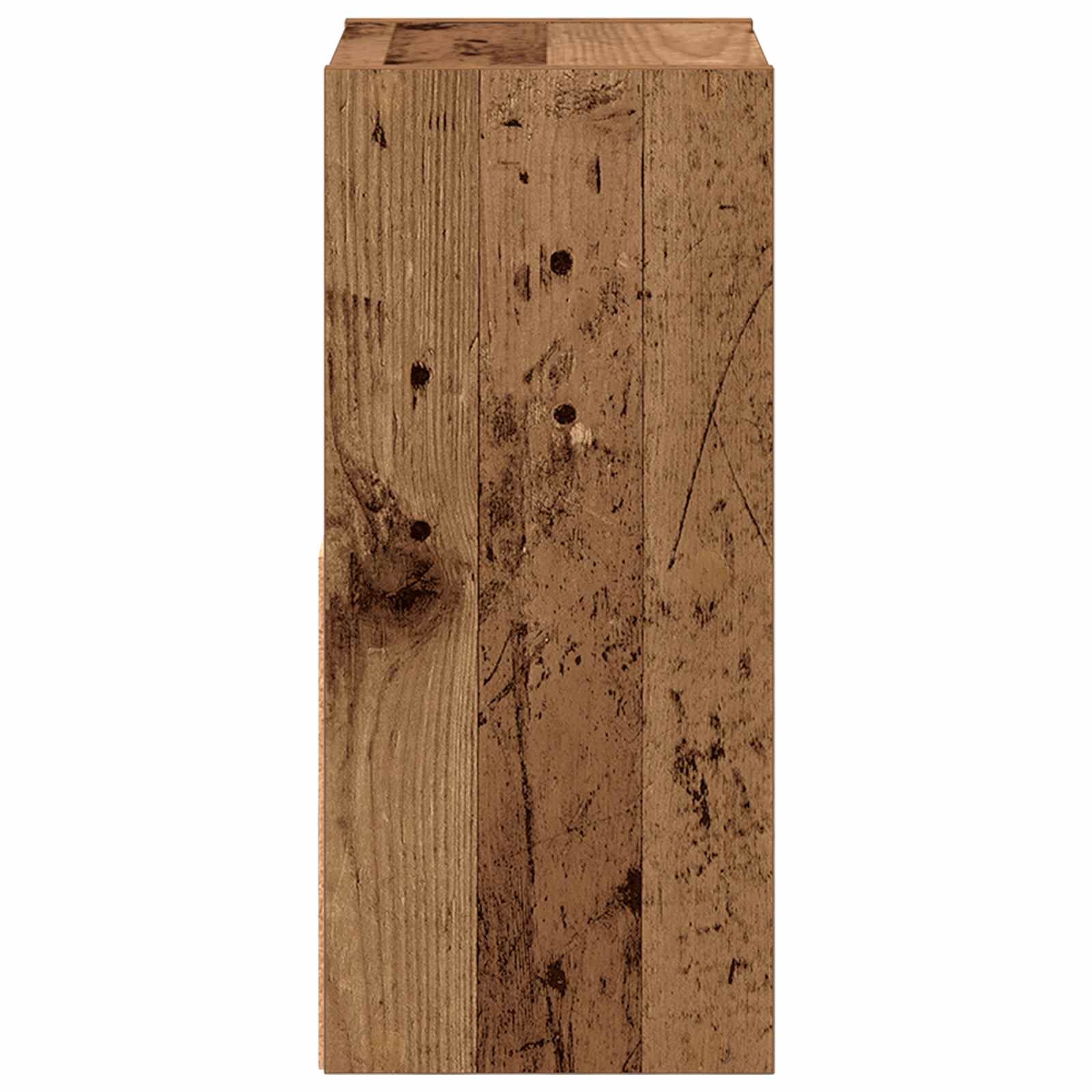 Nachtkastje met lade Oudhout 25,5 x 22 x 49,5 cm Bewerkt hout is nu te koop bij PeponiXL, paradijselijk wonen!