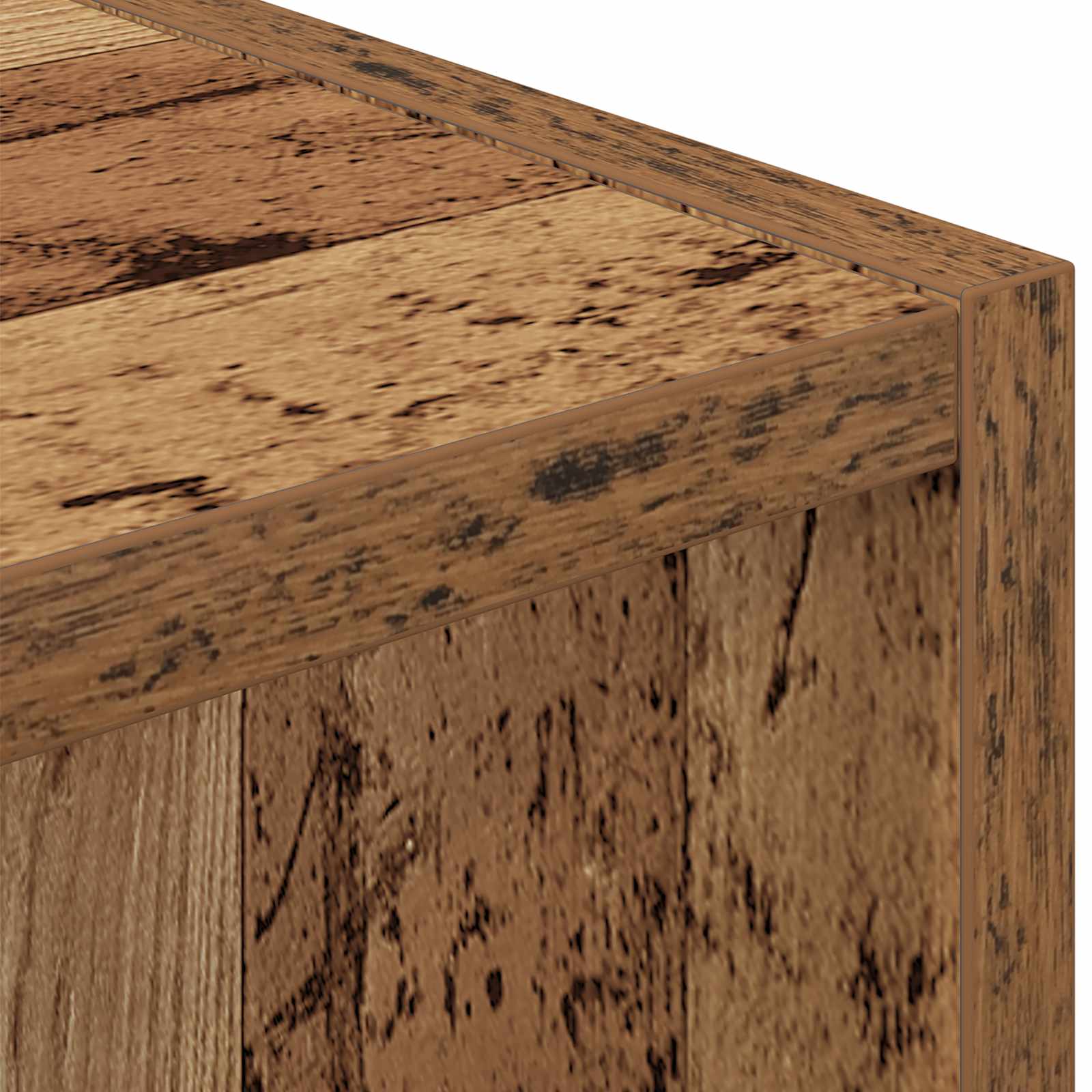 Nachtkastje 2 pcs Oudhout 25,5 x 22 x 49,5 cm Bewerkt hout is nu te koop bij PeponiXL, paradijselijk wonen!