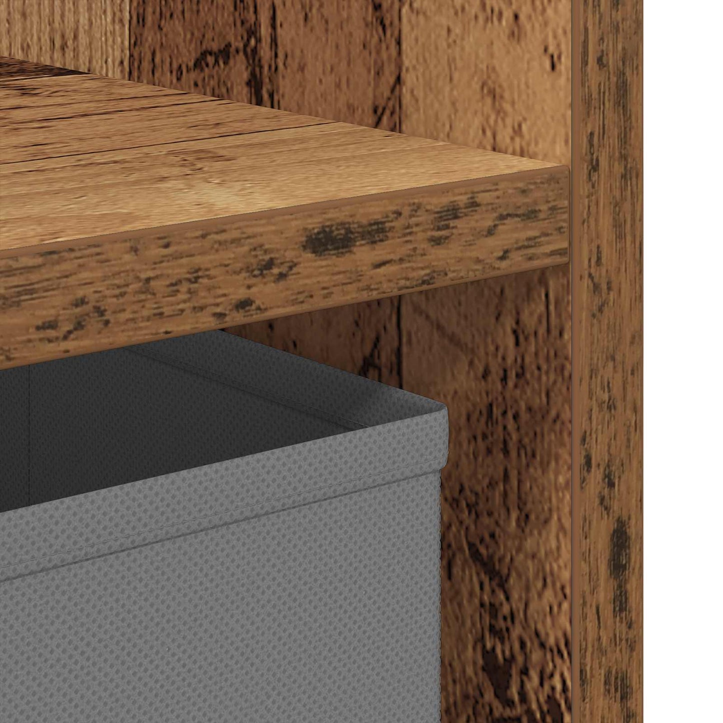 Nachtkastje 2 pcs Oudhout 25,5 x 22 x 49,5 cm Bewerkt hout is nu te koop bij PeponiXL, paradijselijk wonen!