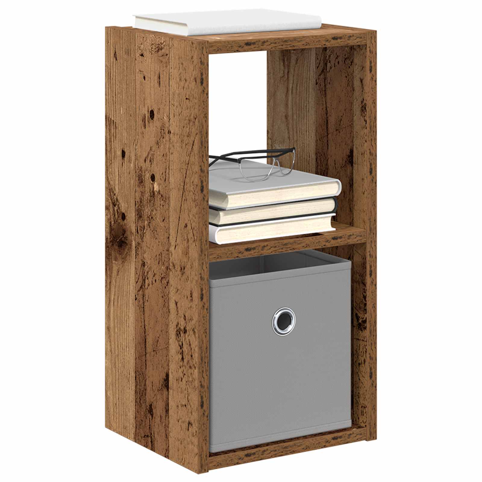 Nachtkastje 2 pcs Oudhout 25,5 x 22 x 49,5 cm Bewerkt hout is nu te koop bij PeponiXL, paradijselijk wonen!
