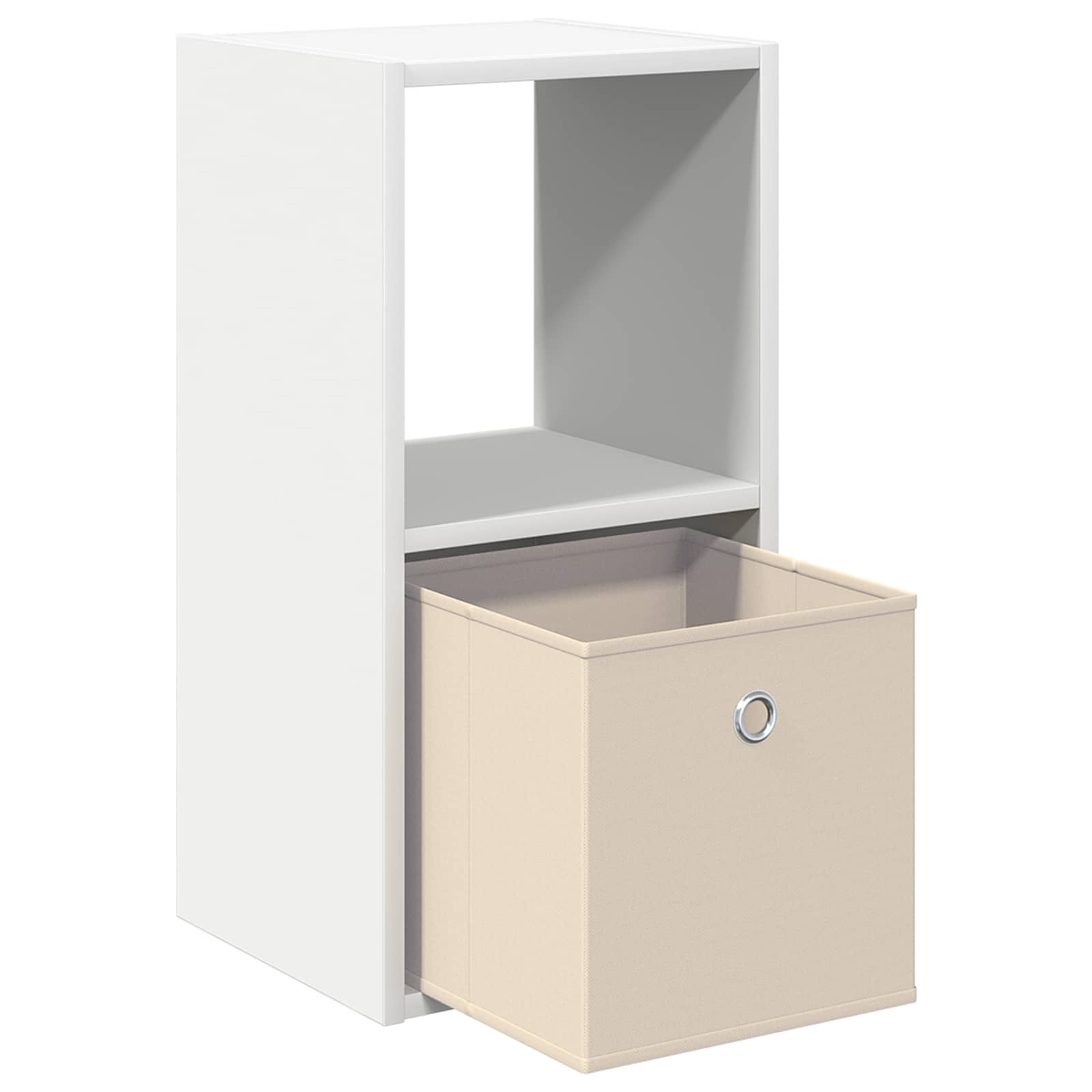 Nachtkastje met lade 2 pcs Wit 30,5 x 27 x 59,5 cm Bewerkt hout is nu te koop bij PeponiXL, paradijselijk wonen!
