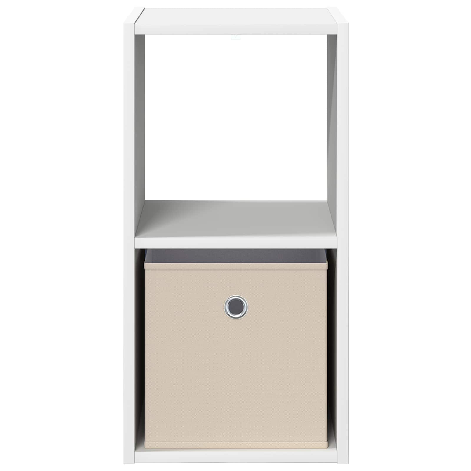 Nachtkastje met lade 2 pcs Wit 30,5 x 27 x 59,5 cm Bewerkt hout is nu te koop bij PeponiXL, paradijselijk wonen!
