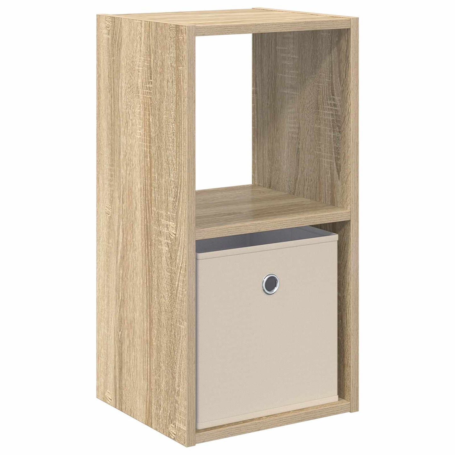 Nachtkastje Sonoma Eiken 30,5 x 27 x 59,5 cm Bewerkt hout is nu te koop bij PeponiXL, paradijselijk wonen!