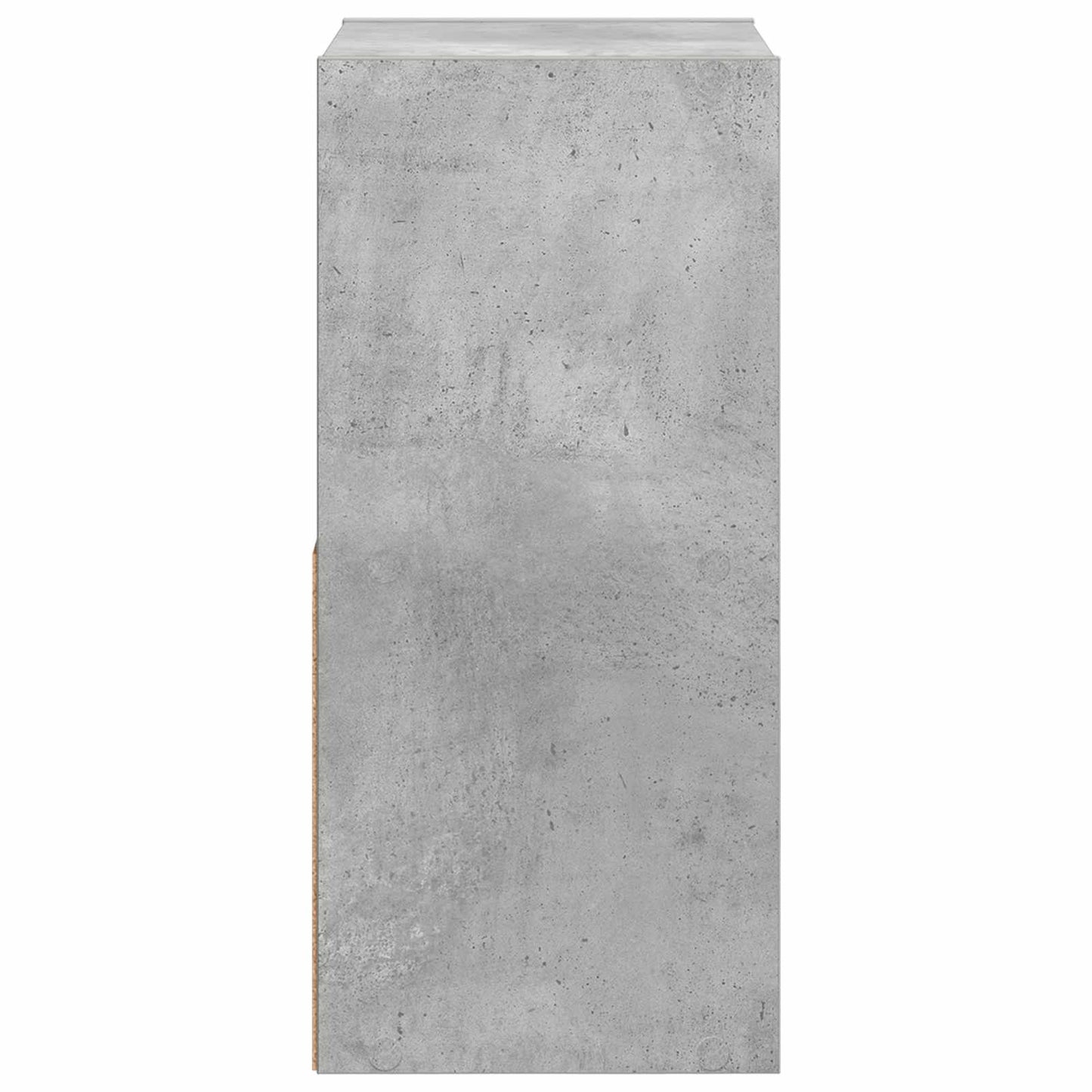 Nachtkastje Beton Grijs 30,5 x 27 x 59,5 cm Bewerkt hout is nu te koop bij PeponiXL, paradijselijk wonen!