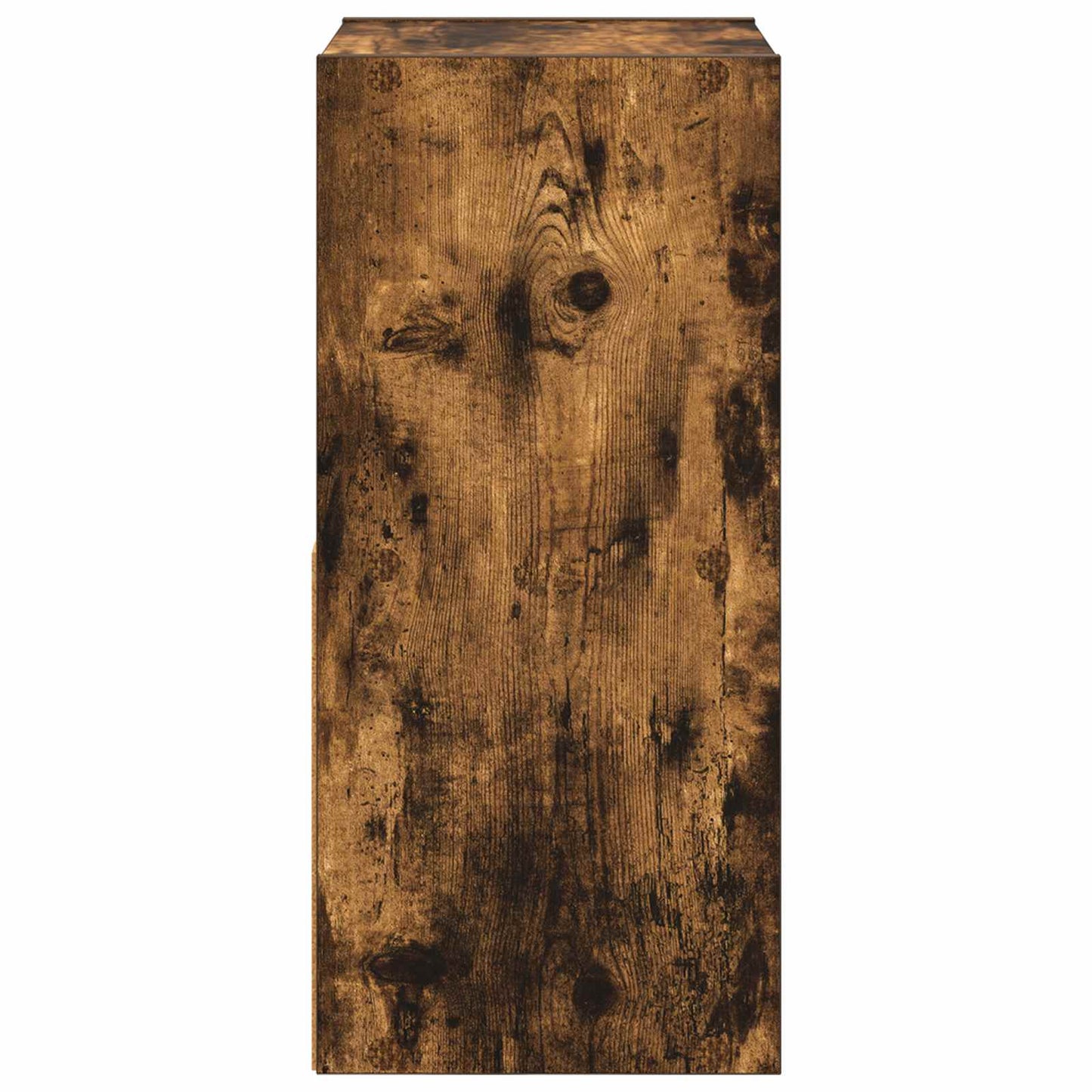 Nachtkastje Gerookt eiken 30,5 x 27 x 59,5 cm Bewerkt hout is nu te koop bij PeponiXL, paradijselijk wonen!