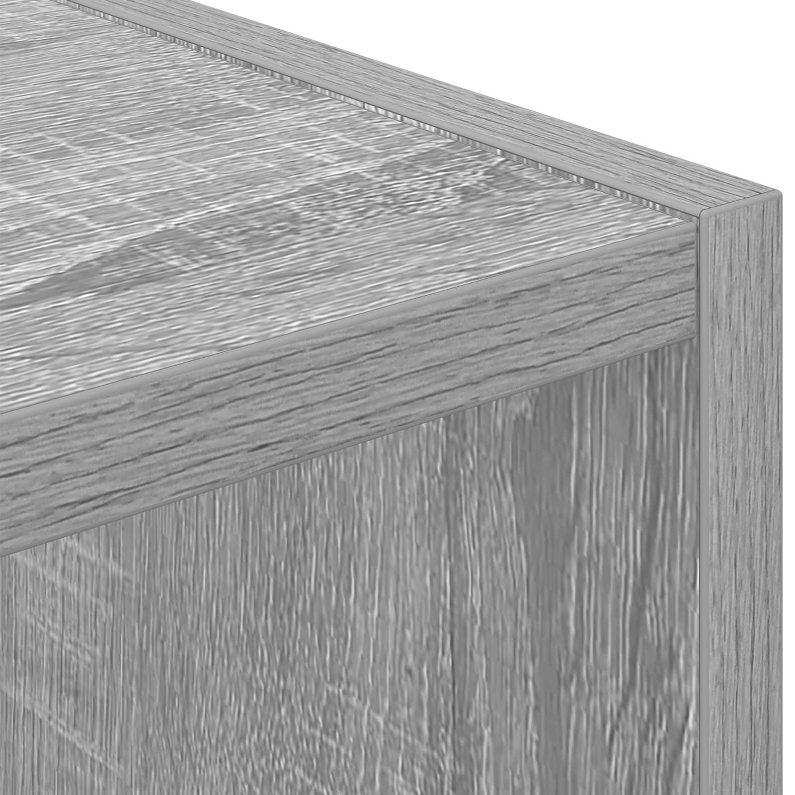 Nachtkastje Grijs Sonoma 30,5 x 27 x 59,5 cm Bewerkt hout is nu te koop bij PeponiXL, paradijselijk wonen!