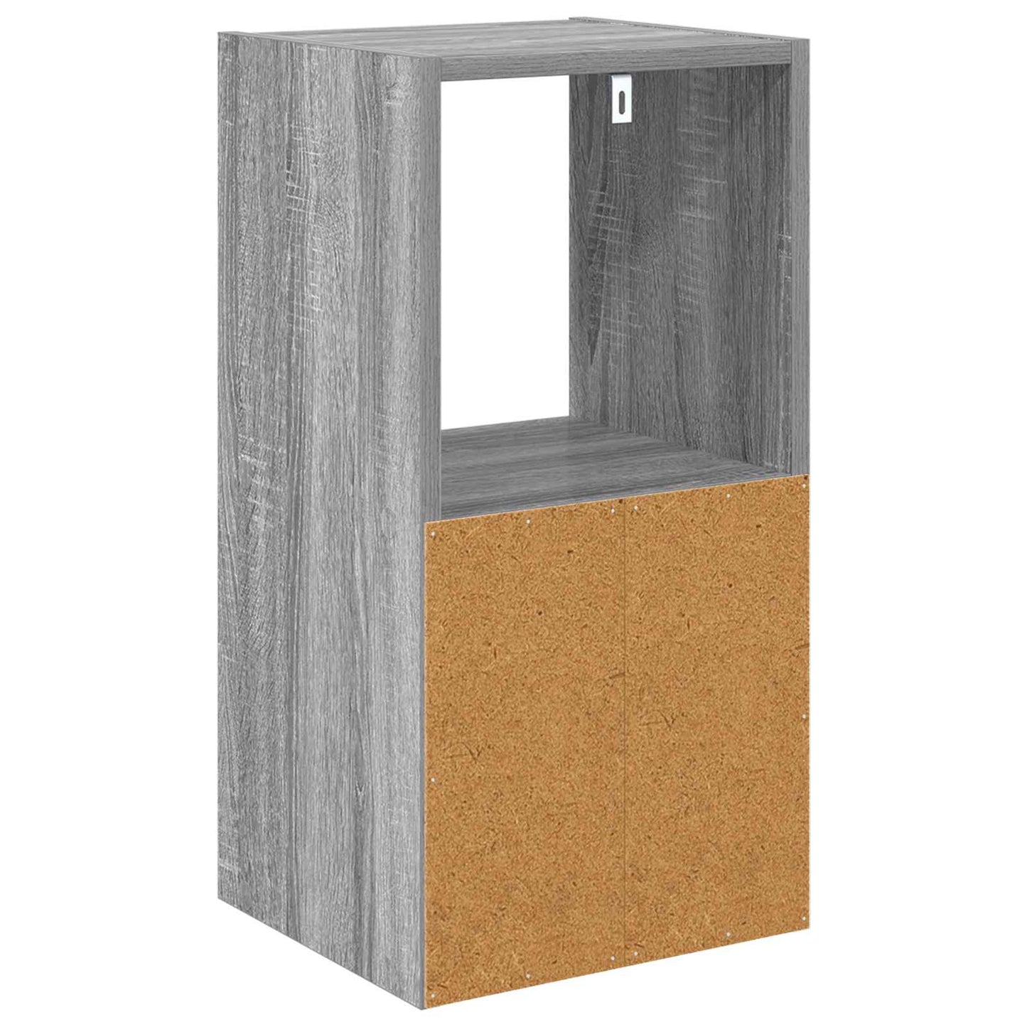 Nachtkastje 2 pcs Grijs Sonoma 30,5 x 27 x 59,5 cm Bewerkt hout is nu te koop bij PeponiXL, paradijselijk wonen!