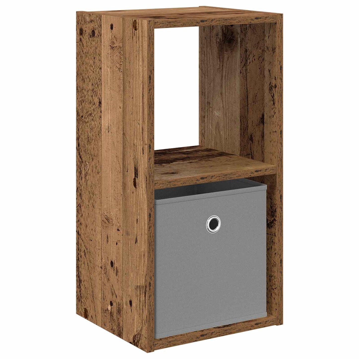 Nachtkastje met lade Oudhout 30,5 x 27 x 59,5 cm Bewerkt hout is nu te koop bij PeponiXL, paradijselijk wonen!