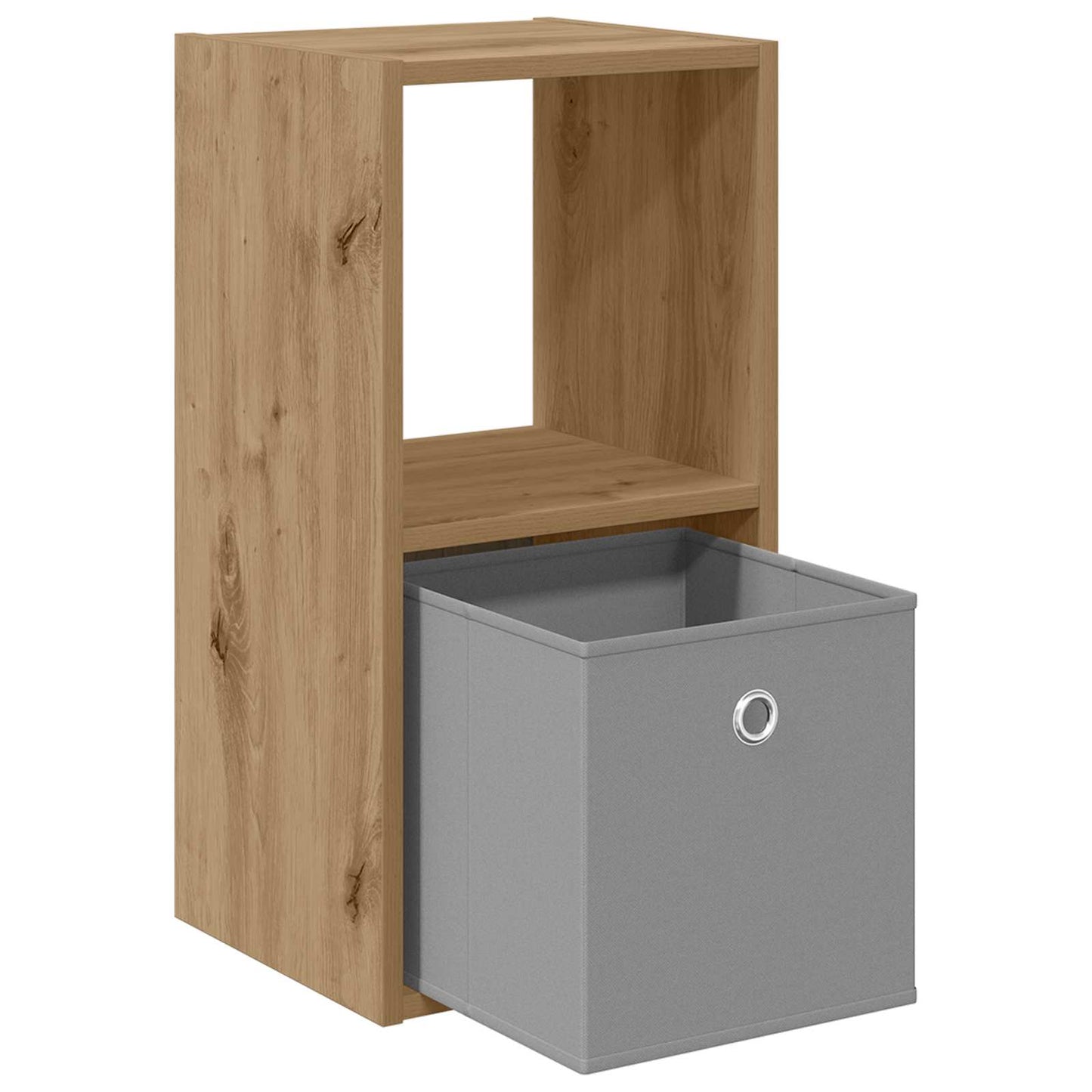 Nachtkastje Artisan Eiken 30,5 x 27 x 59,5 cm Bewerkt hout is nu te koop bij PeponiXL, paradijselijk wonen!