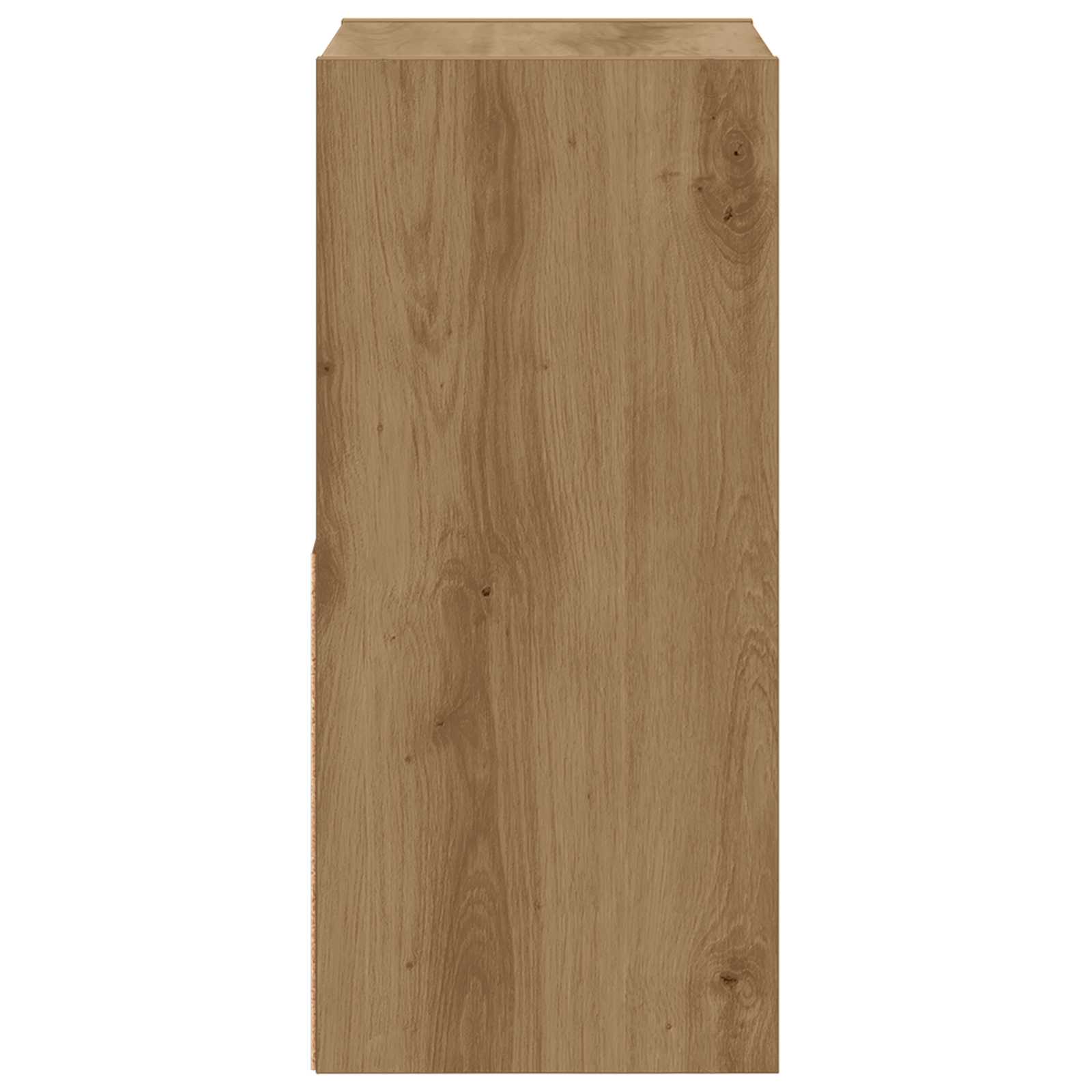 Nachtkastje Artisan Eiken 30,5 x 27 x 59,5 cm Bewerkt hout is nu te koop bij PeponiXL, paradijselijk wonen!