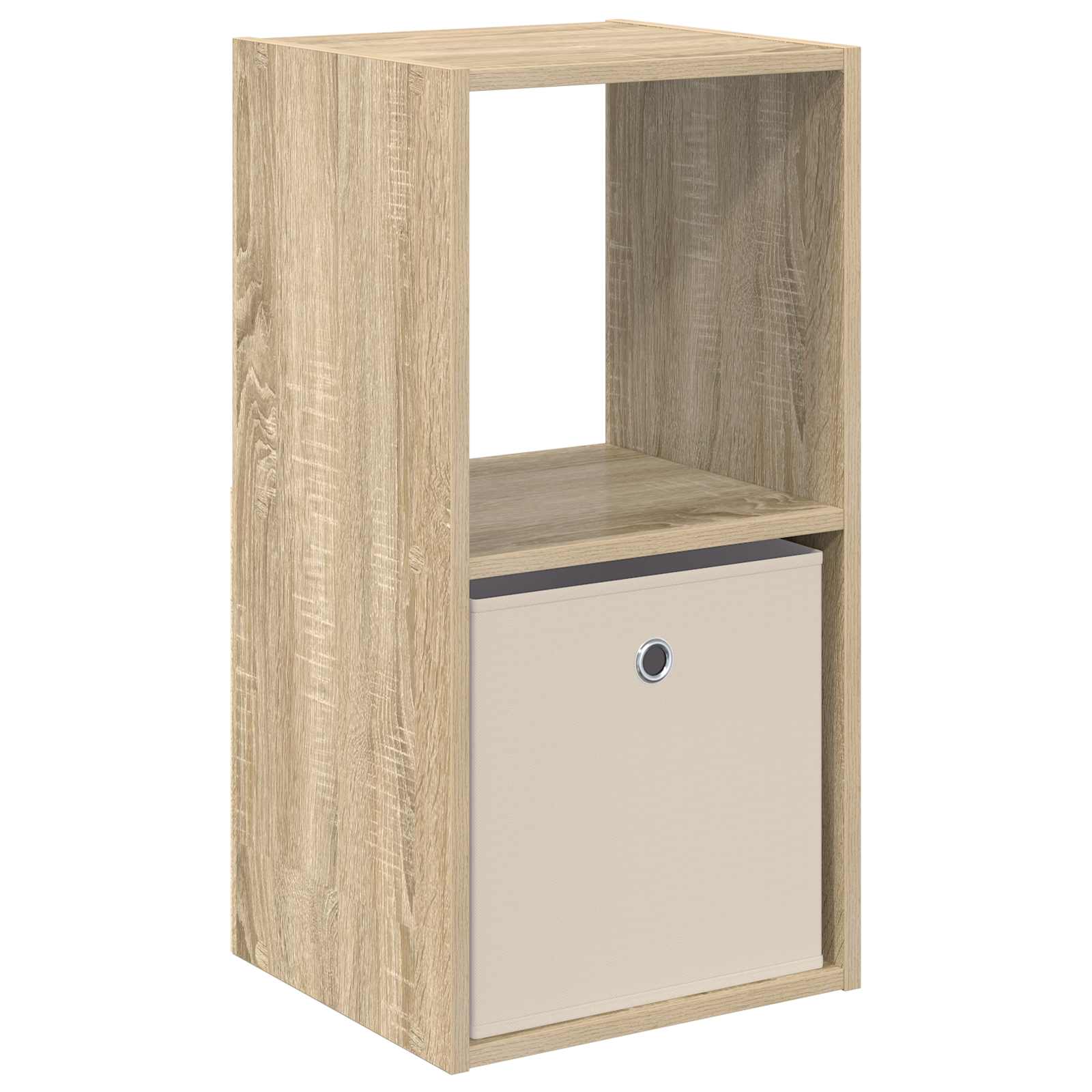 Nachtkastje Sonoma Eiken 35 x 32 x 68,5 cm Bewerkt hout is nu te koop bij PeponiXL, paradijselijk wonen!