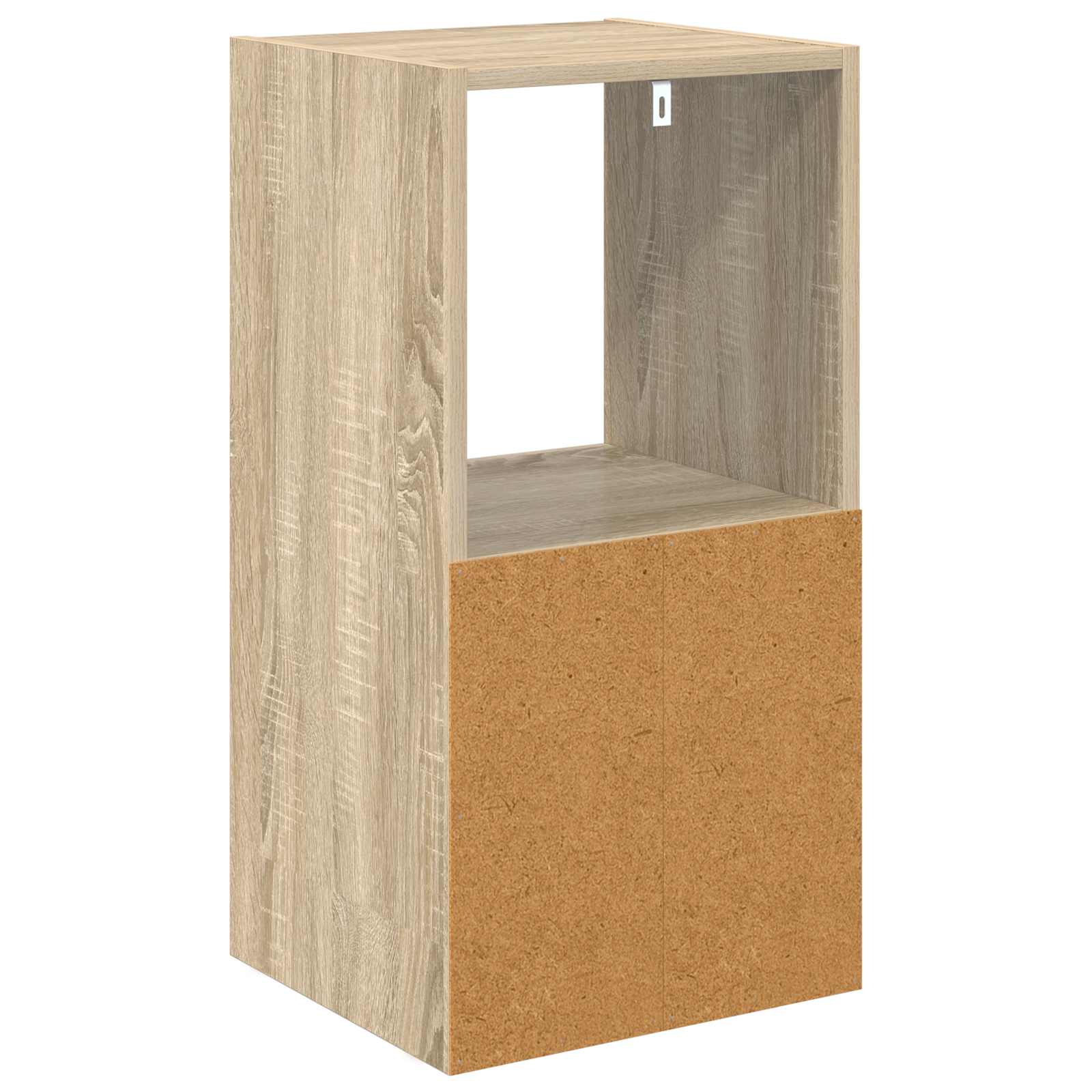 Nachtkastje Sonoma Eiken 35 x 32 x 68,5 cm Bewerkt hout is nu te koop bij PeponiXL, paradijselijk wonen!