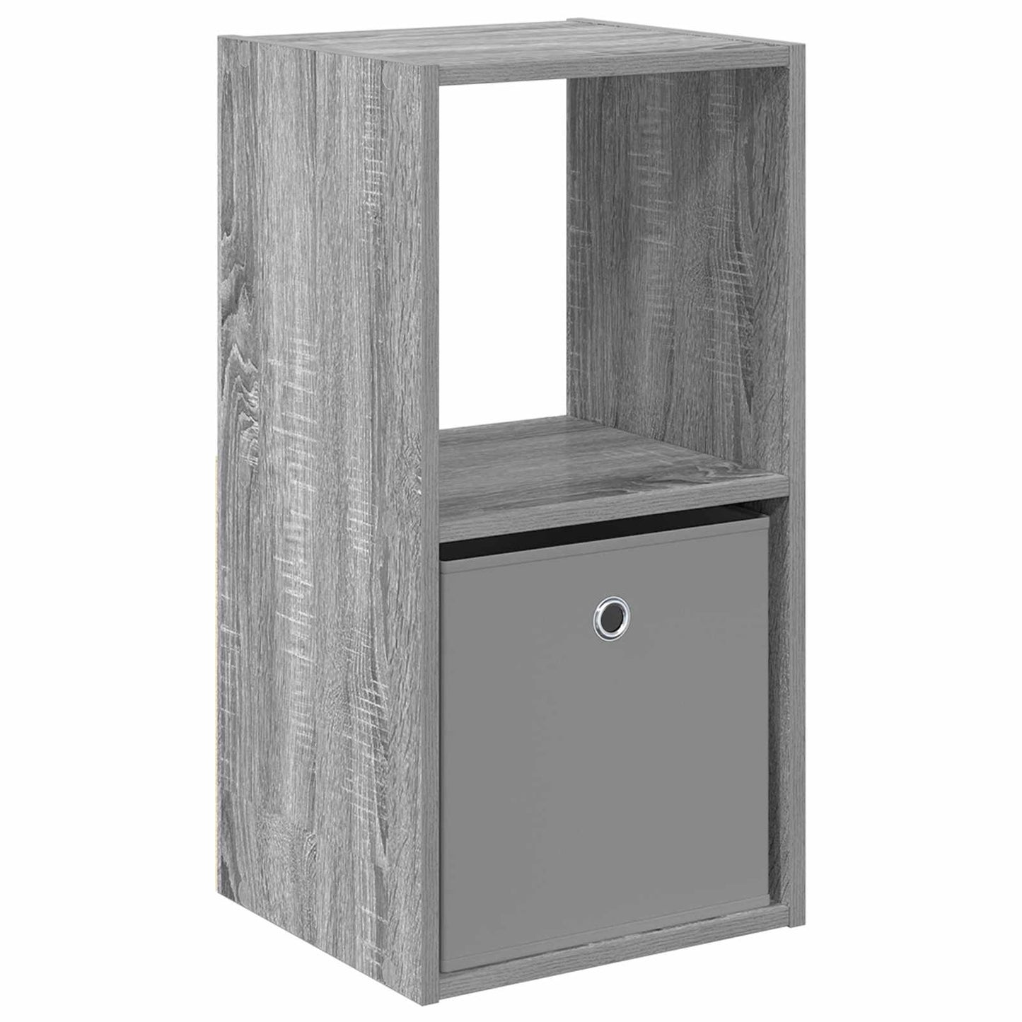Nachtkastje Grijs Sonoma 35 x 32 x 68,5 cm Bewerkt hout is nu te koop bij PeponiXL, paradijselijk wonen!