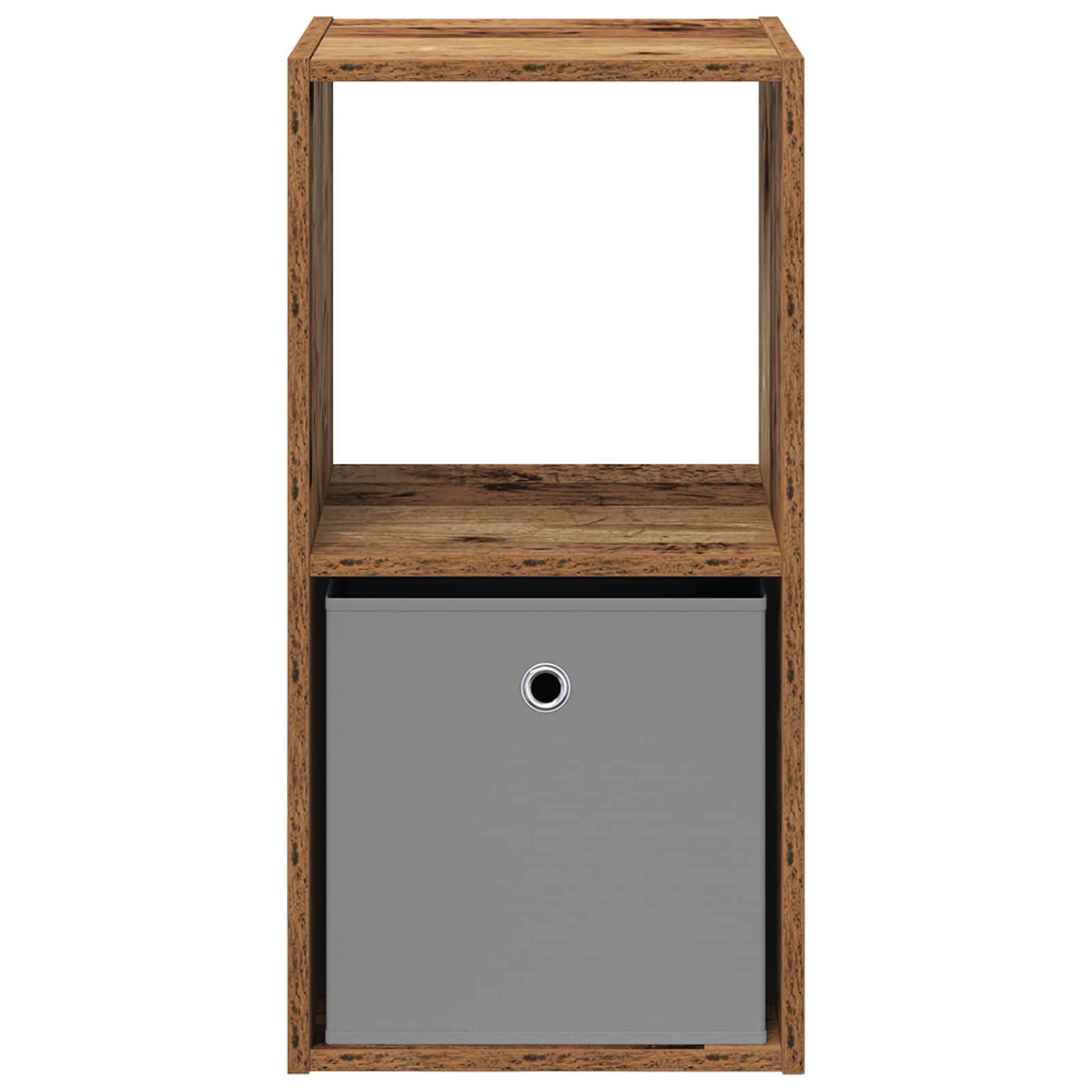 Nachtkastje met lade Oudhout 35 x 32 x 68,5 cm Bewerkt hout is nu te koop bij PeponiXL, paradijselijk wonen!
